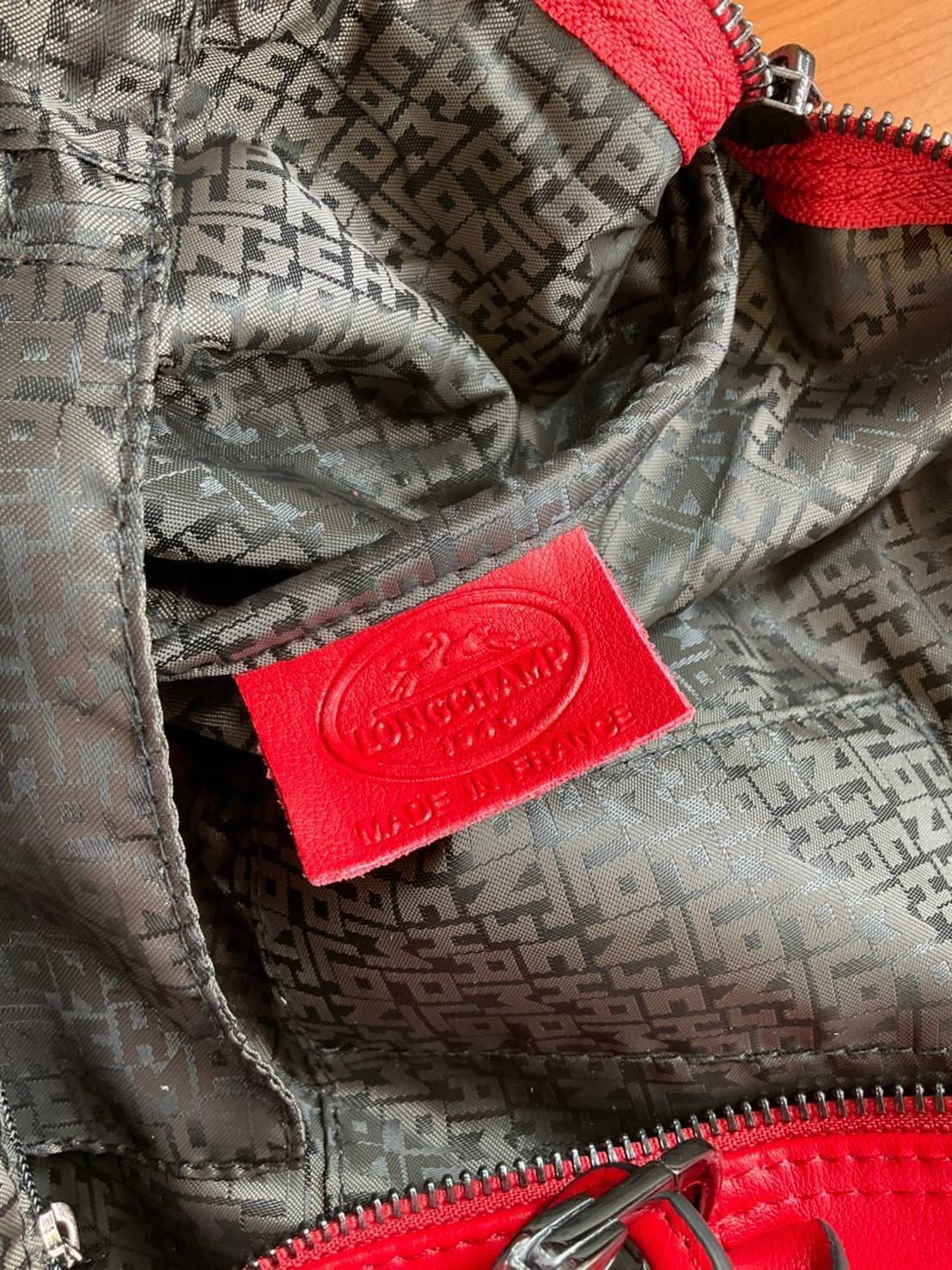 ของแท้ LONGCHAMP LE PLIAGE CUIR TOP HANDLE BAG S รุ่น 1512 กระเป๋าถือขนาดกำลังดี วัสดุหนังแกะ Metis