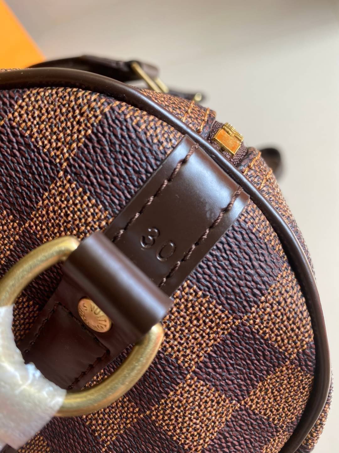 LV Speedy 30 Damier Monogram / Speedy Bandoulière 30 เกรดออริจินอล พร้อมส่งที่ไทย ภาพสินค้าถ่ายจากงานขายจริง ใช้งานต่างประเทศได้