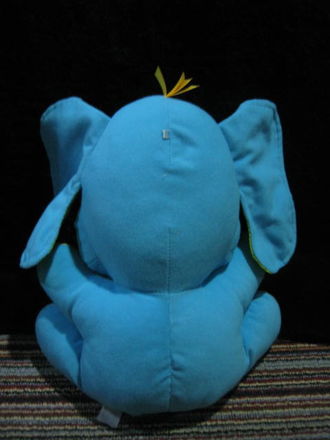 Playskool Blue Elephant Plush Activity stuffed Baby Toy Teether mirror busy ball ของเล่นเสริมพัฒนาการสำหรับเด็กมือสอง
