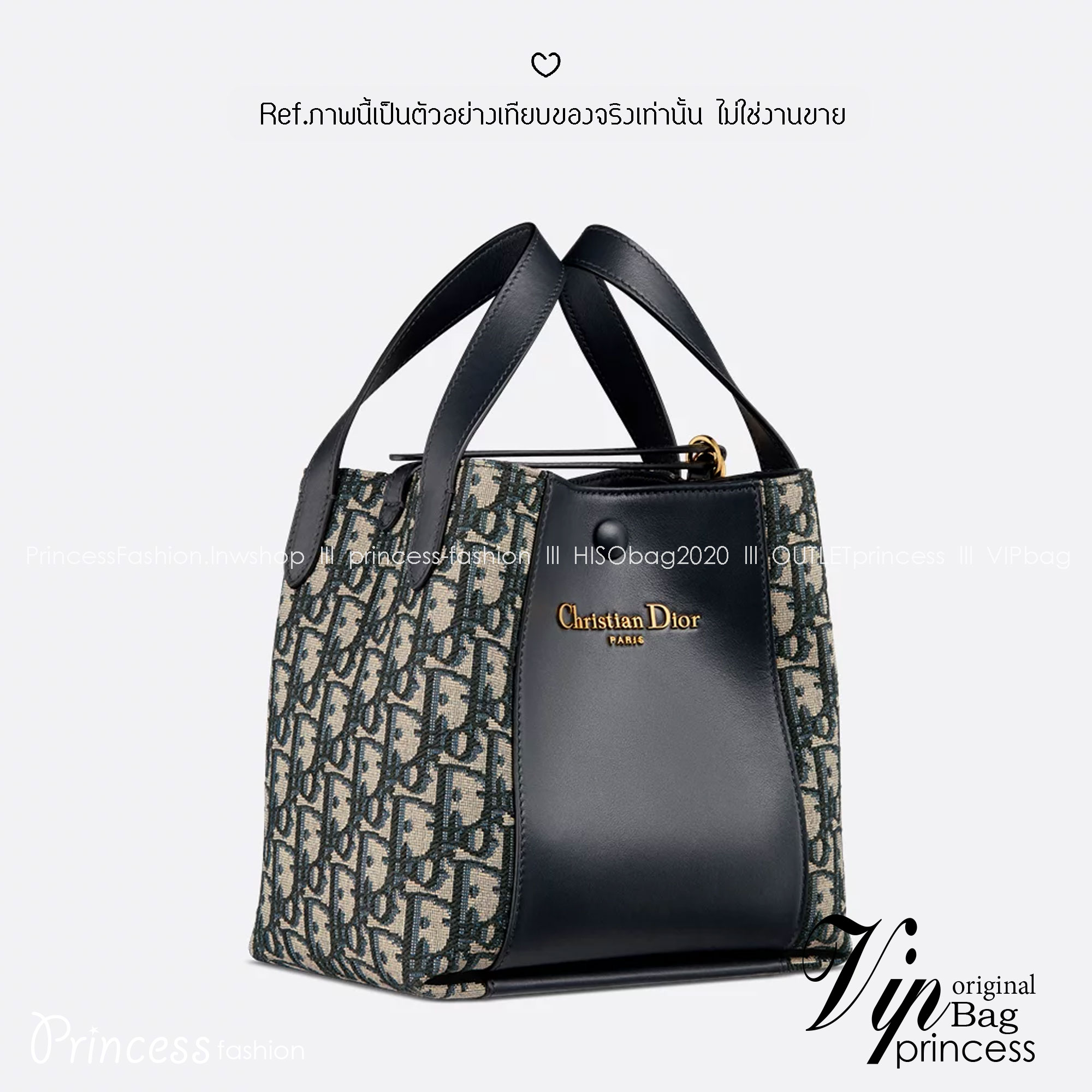 ORI หนังแท้ | DIOR Small Signature Bucket Bag / Dior bucket bag กระเป๋าทรงบัคเกตรุ่นใหม่ล่าสุด มาพร้อมกับการออกแบบที่โดดเด่น และสง่างาม เรียบหรูดูแพง มีรายละเอียดสุดวิจิตร