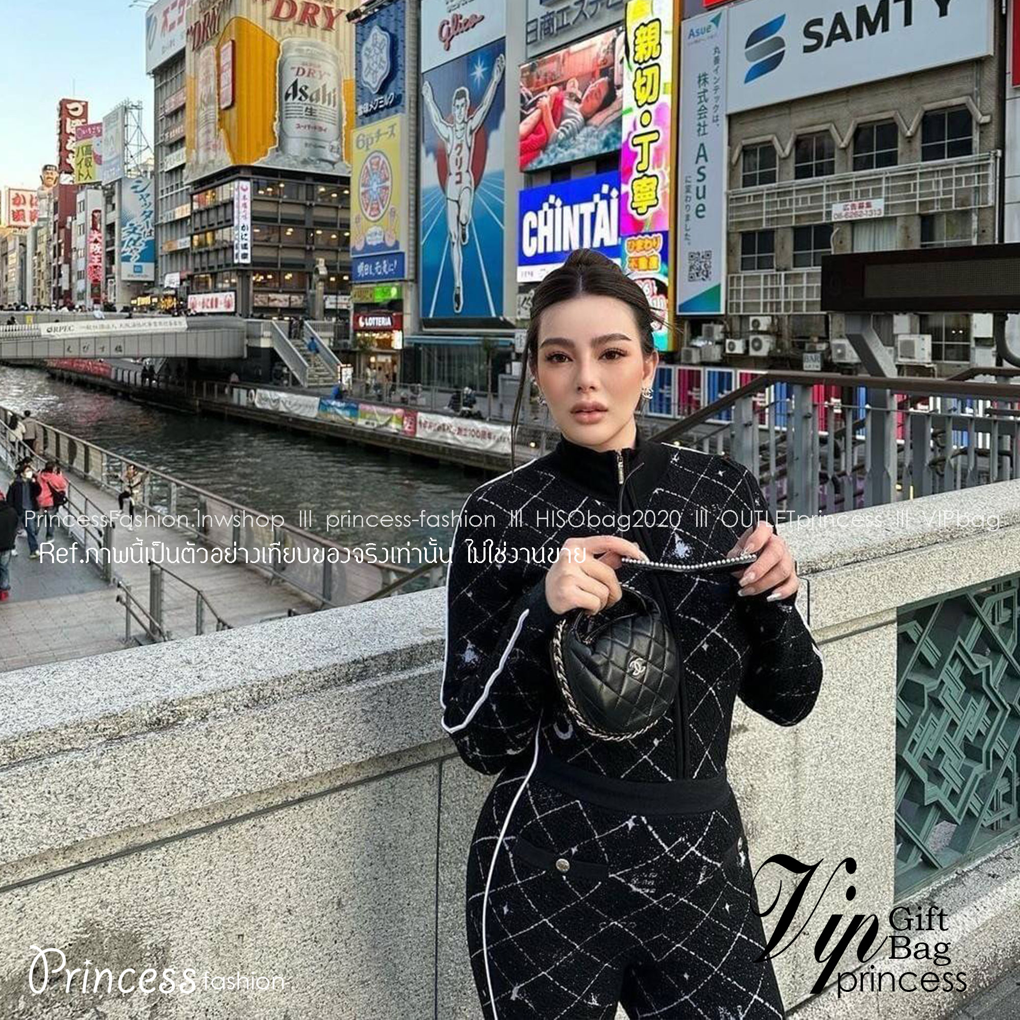 Chanel Pouch Hot item 2023 กระเป๋าสะพายกึ่งพอช ใบเล็กน่ารักน่าใช้ ถือไปไหนก็อัพลุคปัง วัสดุหนังแกะ สัมผัสนิ่มมือ หูจับในตัว ปรับได้อีกเล็กน้อย มาพร้อมสายสะพายโซ่