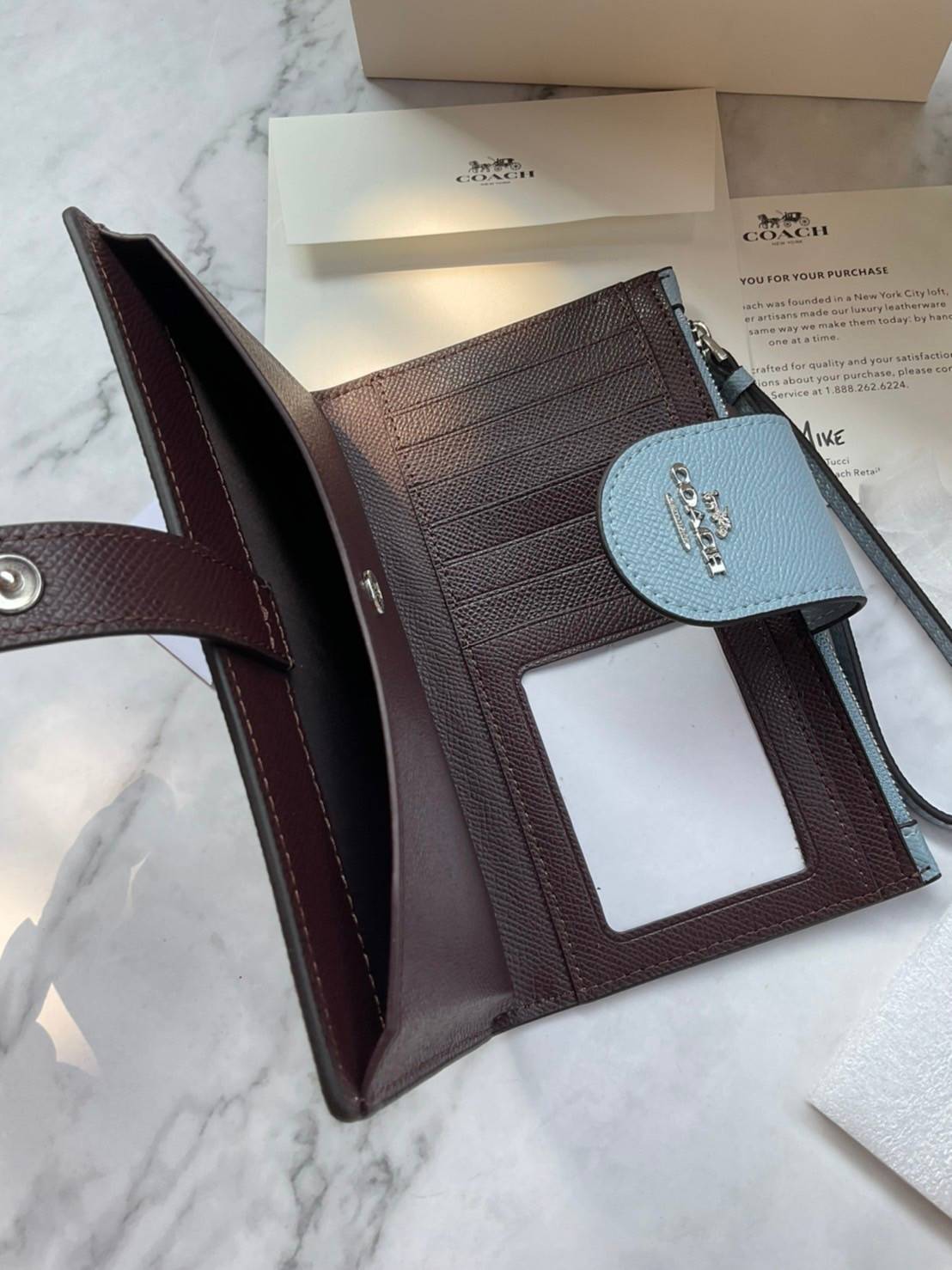 COACH TECH WALLET (COACH C2869) New Coach กระเป๋าสตางค์ใบยาวรุ่นใหม่ ใส่โทรศัพท์ได้ด้วยน๊า!! คอลเลคชั่นสวยหรู