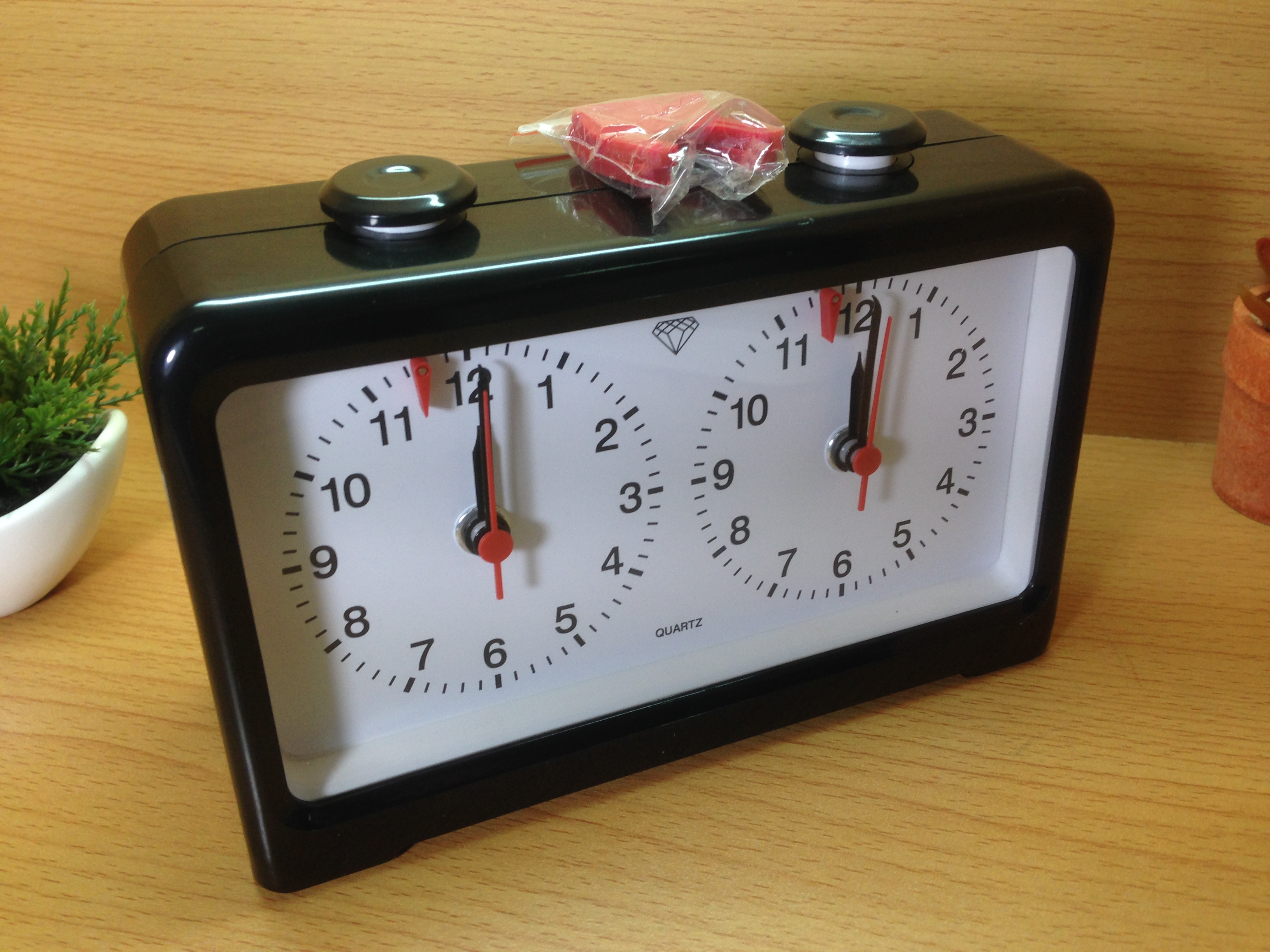 นาฬิกาจับเวลาหมากรุกหมากล้อมแบบเข็ม