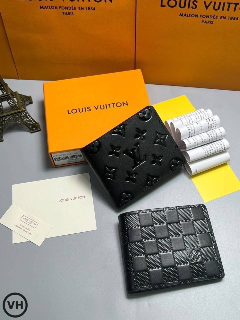 ORI หนังแท้ | LV Multiple Wallet / LV Short Wallet / LV Amerigo Wallet กระเป๋าสตางค์ใบสั้น กระเป๋าสตางค์ผู้ชาย