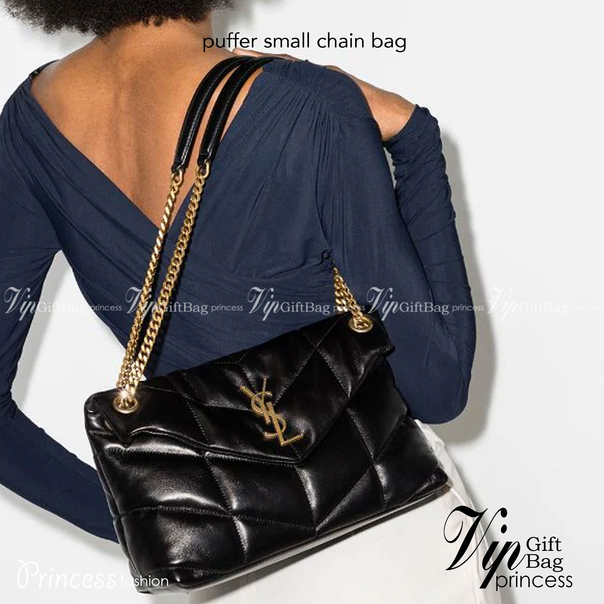 YSL PUFFER SMALL CHAIN BAG IN QUILTED มามุงค่าา ใครเล็งใบนี้มาแล้วน้า งานหนังสวยสมการรอคอย มาแบบครบเซ็ทพร้อมถุงผ้าและกล่อง นอกจากจะซื้อมาใช้เองแล้ว ก็เหมาะซื้อเป็นของขวัญให้คนรู้จักเช่นกันนะคะ