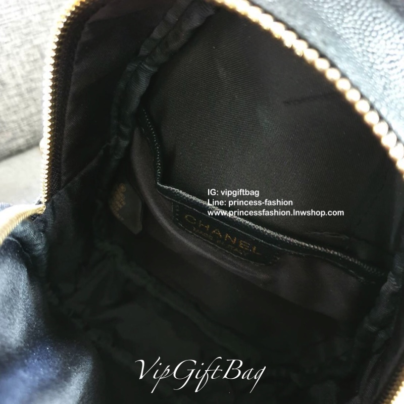 Chanel mini triple logo cross body bag