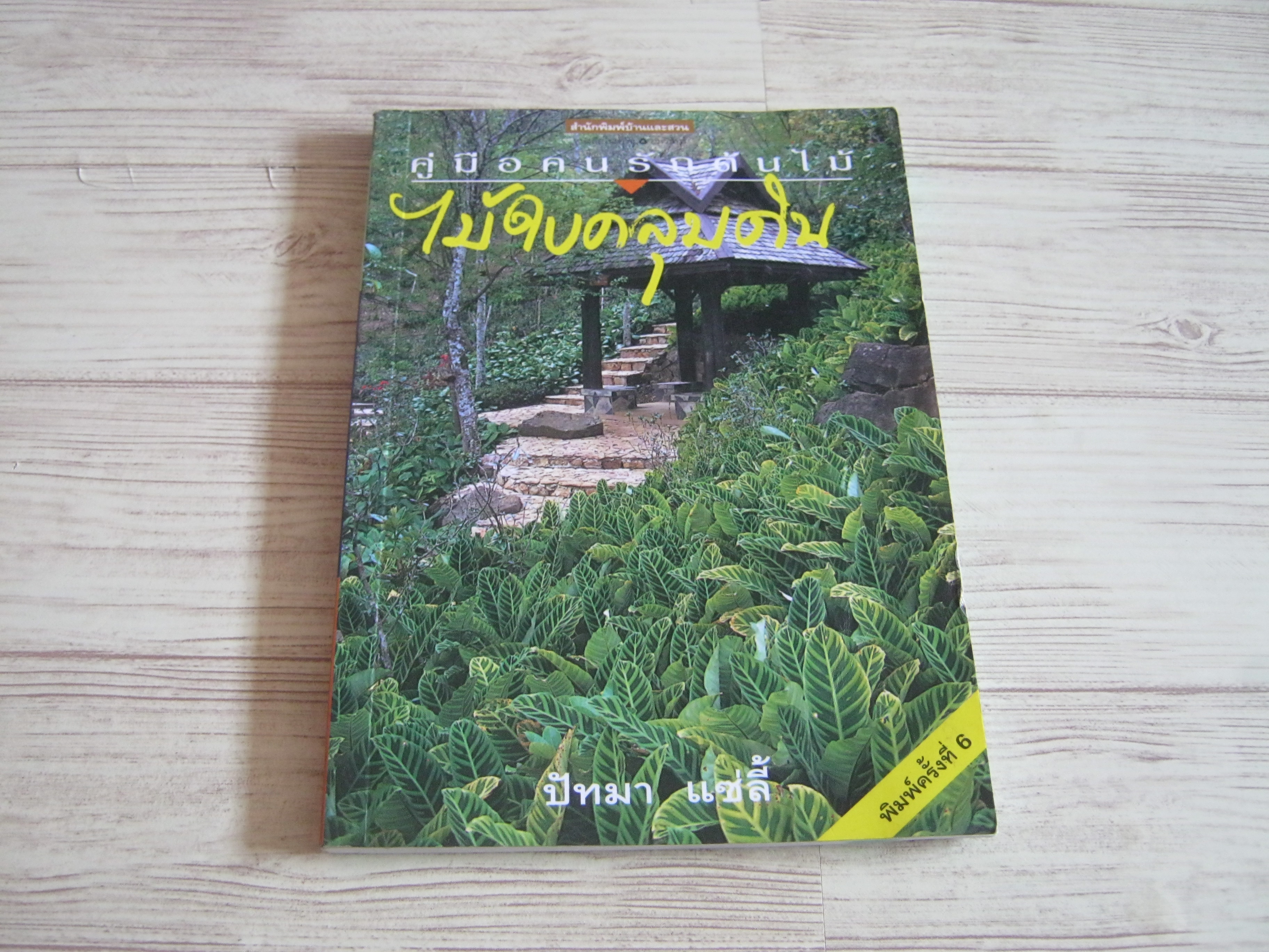 คู่มือคนรักต้นไม้ ไม้ใบคลุมดิน พิมพ์ครั้งที่ 6 ปัทมา แซ่ลี้ เขียน***สินค้าหมด***