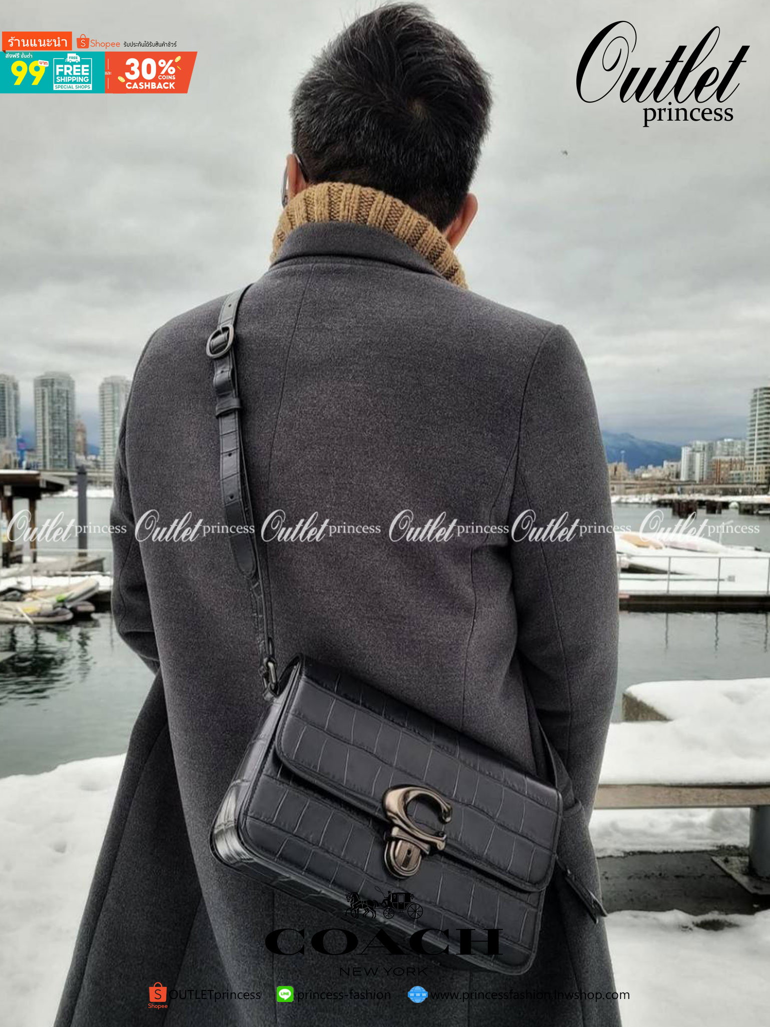 COACH CROCODILE EMBOSSED LEATHER STUDIO SHOULDER BAG (COACH C6640)🌺เอาซิ๊!!ใครอดใจไหวให้รู้ไป!! สวยตาแตก!! ปรับลุคให้ดูแพง แบบไม่ปรานีกันล่ะคราวนี้!// กระเป๋าถือ กระเป๋าสะพาย อีกหนึ่งคอลเลคชั่นสุดตะลึงตา หรูหรา! เวอร์วังอลังสร้าง! ที่ดูแพงม๊ากก!!/