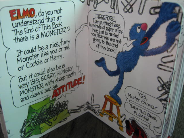SESAME STREET - Another monster at the end of this book หนังสือเด็กมือสองสภาพดีมากค่ะ