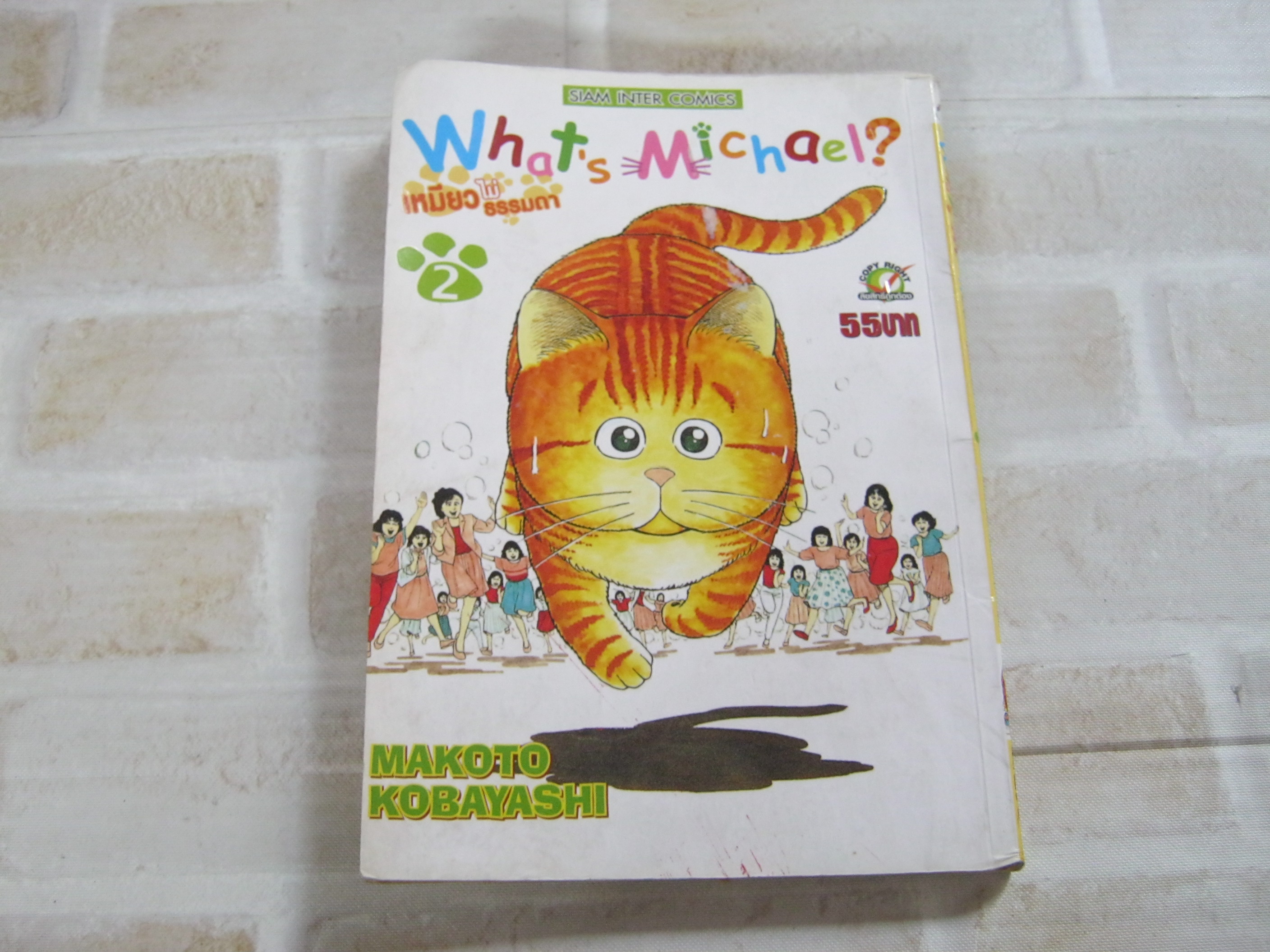 What's Michael ? เหมียวไม่ธรรมดา เล่ม 2 Makoto Kobayashi เขียน***สินค้าหมด**