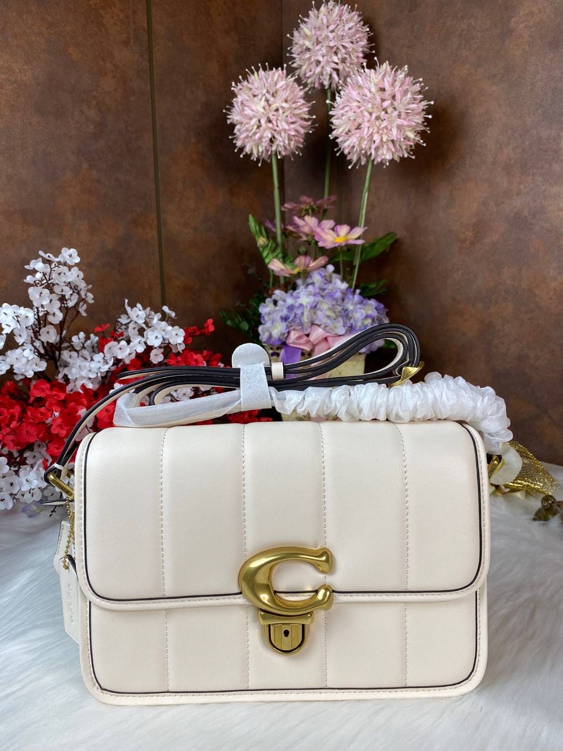 Coach Studio Shoulder Bag With Quilting c7725 พร้อมส่งที่ไทย