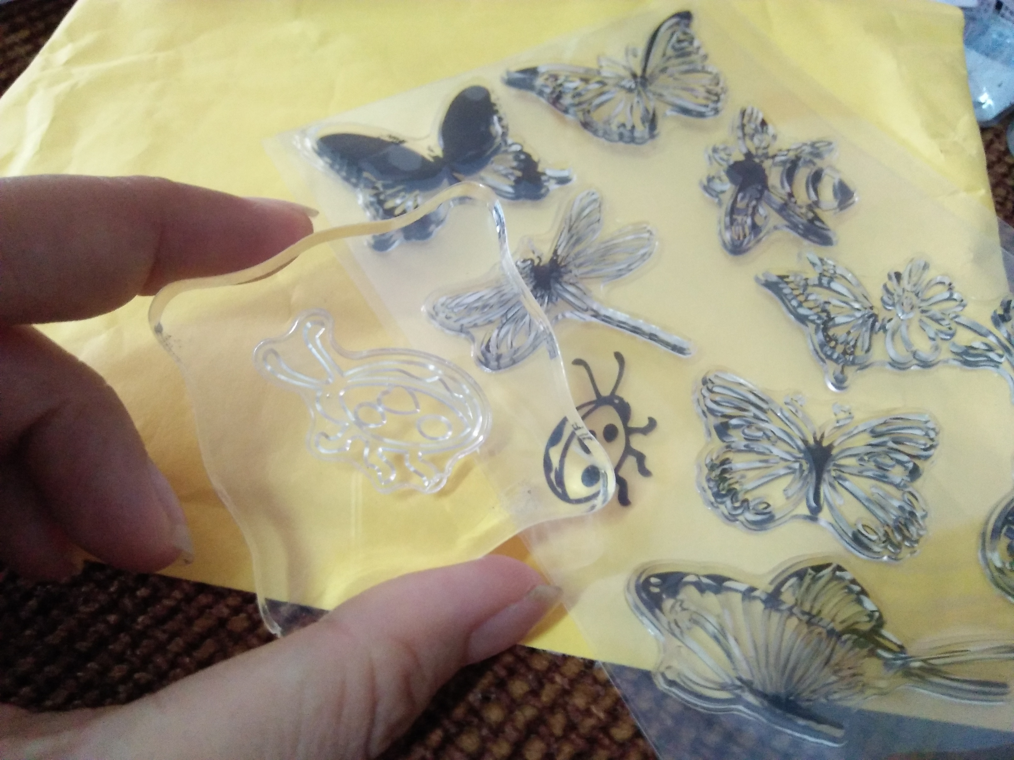 ตัวปั๊มใส ชุดวัน เดือน และจดโน๊ต พร้อมวันที่ตัวเลข