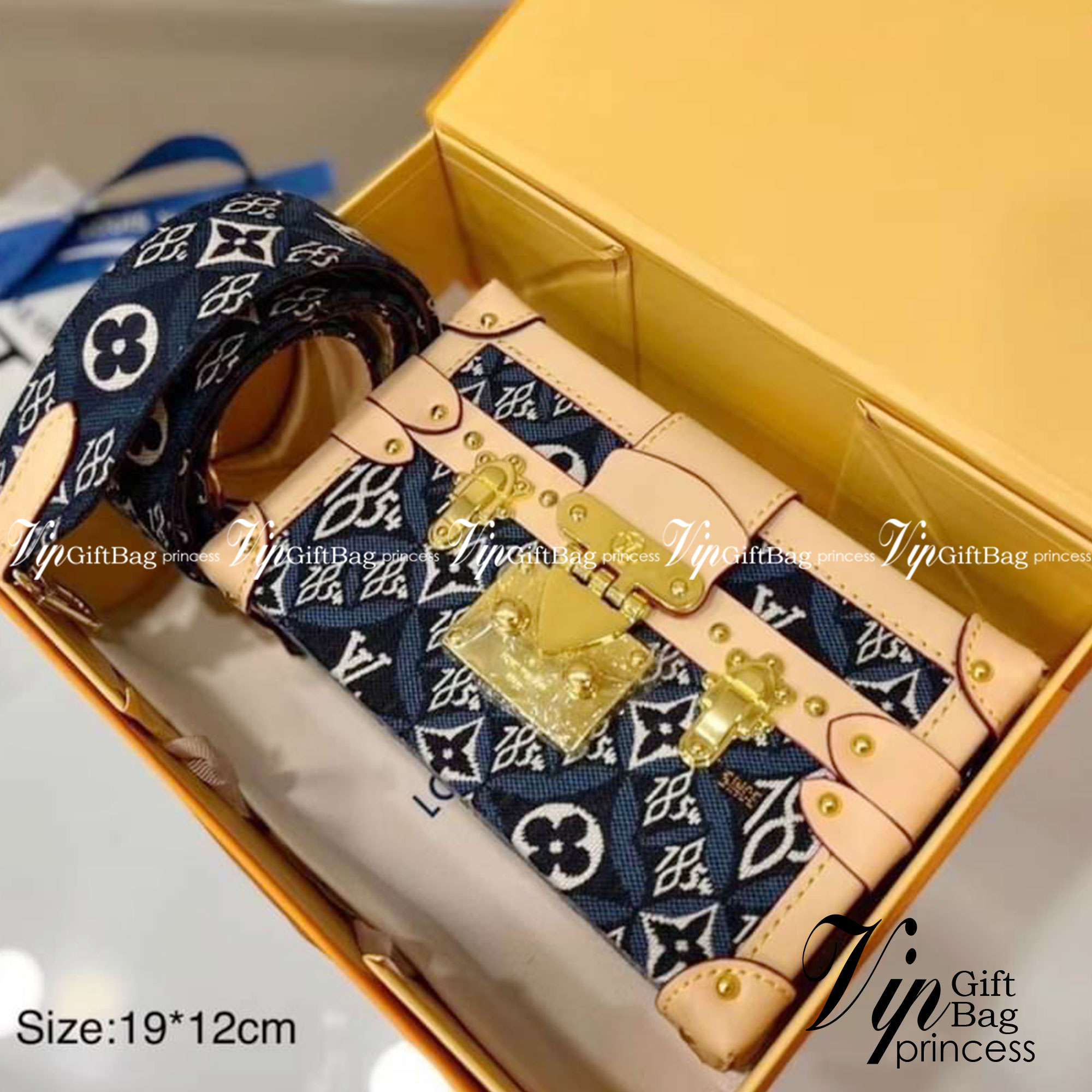 LV Jacquard Since 1854 Petite Malle / LV Since 1854 เกรดออริจินอล พร้อมส่งที่ไทย ภาพถ่ายจากงานขายจริง ใช้งานต่างประเทศได้