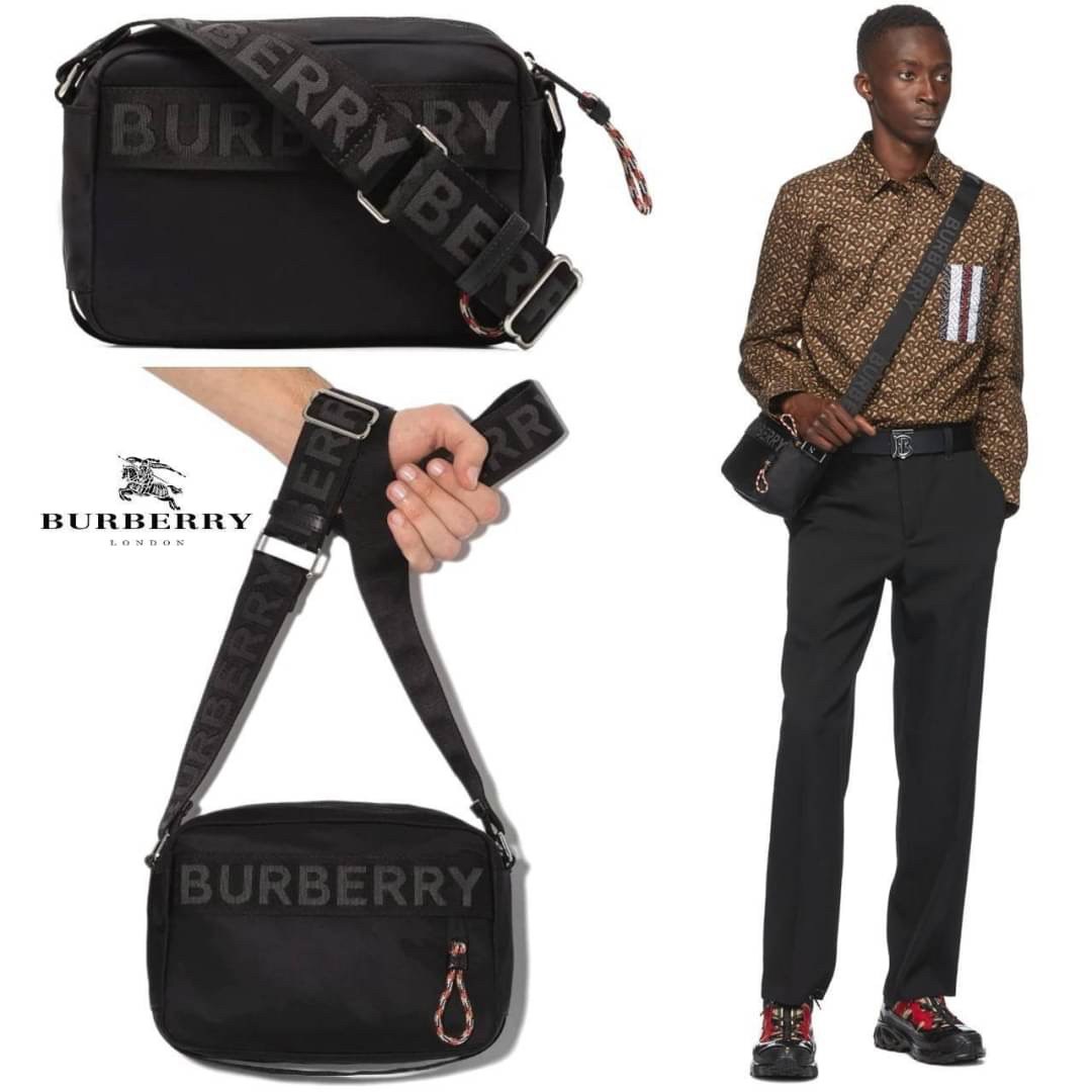 BURBERRY FRAGRANCES CROSSBODY BAG VIP GIFT WITH PURCHASE (GWP) พรีเมี่ยมกิ๊ฟ Limited Edition จากน้ำหอม BURBERRY วัสดุ Nylon Canvas