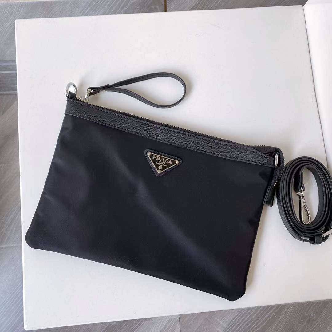 ซื้อ1ได้ถึง3 เซทสุดคุ้ม! SET PRADA TOTE BAG / PRADA SHOPPING BAG กระเป๋าเดินทางขนาดใหญ่ วัสดุ Nylon กันน้ำ อะไหล่เงิน ถือหรือสะพายไหล่ได้ น้ำหนักเบาจุของได้เยอะ เดินทางต่างจังหวัดได้สบายๆ