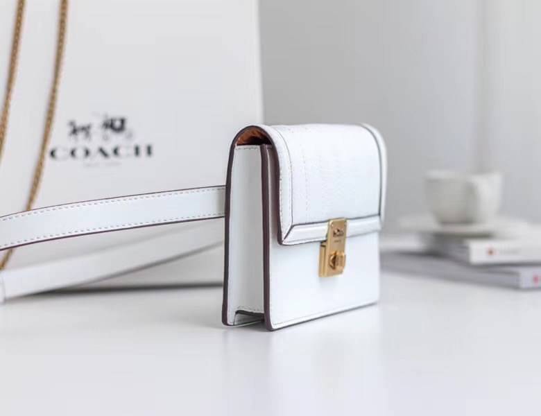 ของแท้ 💯% Coach Hutton Belt Bag In Colorblock ใช้งานได้หลากหลาย สะพายและคาดเอว งานหนังแท้ เก๋มากค่า