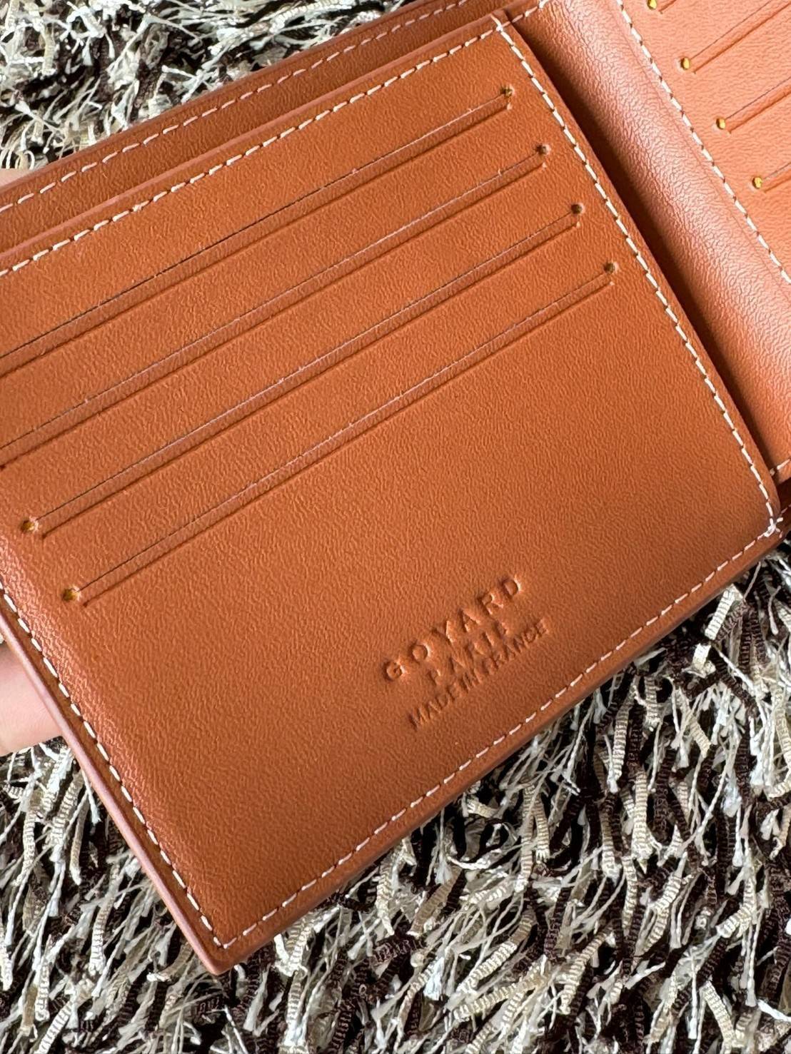 Goyard Wallet Men / Goyard Victoire Wallet กระเป๋าสตางค์ขนาดกะทัดรัดและเหมาะสําหรับการจัดสำหรับการ์ดและธนบัตร ลวดลายสุดคลาสสิค