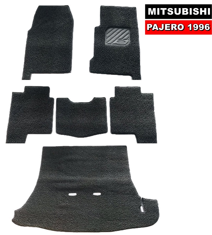 พรมดักฝุ่นไวนิล MITSUBISHI PAJERO โชกุน (ปี1996-99) สวยงาม เข้ารูป ตรงรุ่นรถ