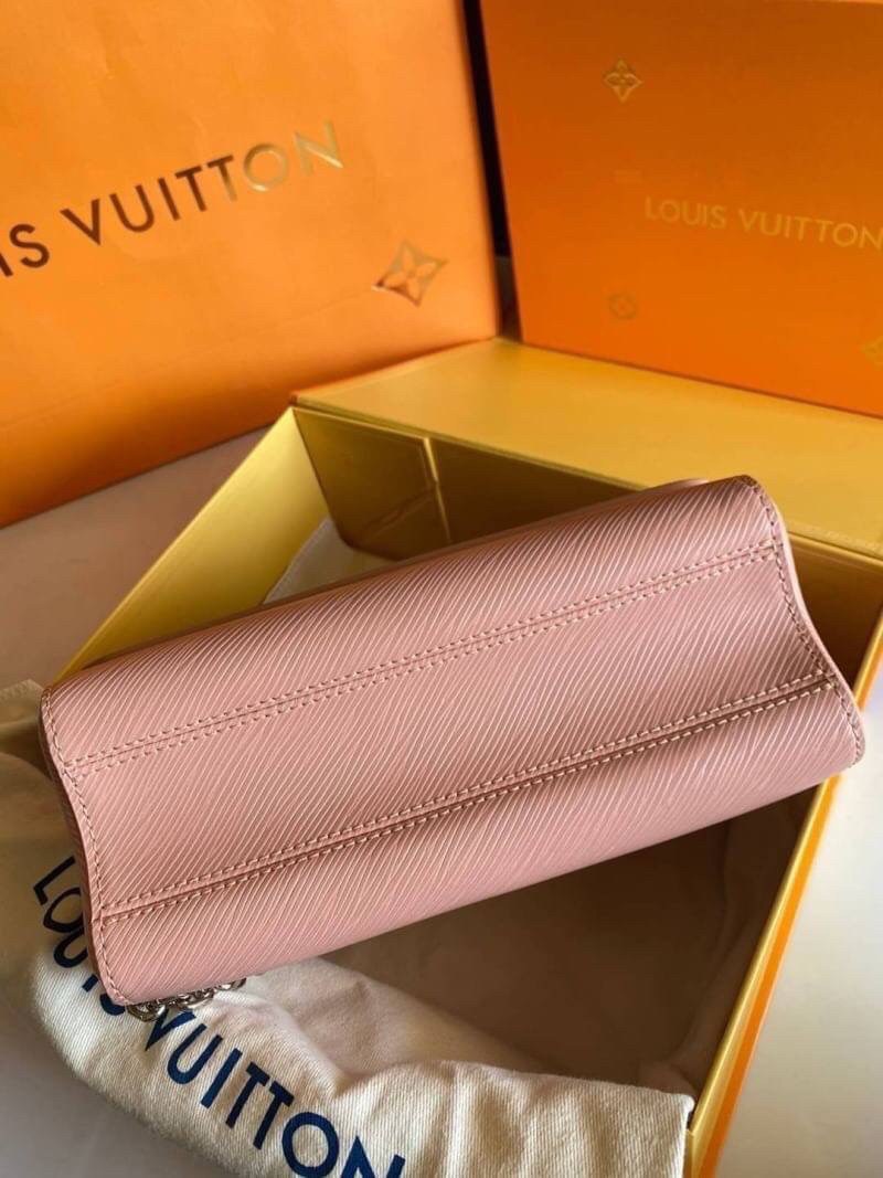 VIP 】หนังแท้ LOUIS VUITTON Epi Twist Shoulder Bag MM 4 สี พร้อมส่งที่ไทย