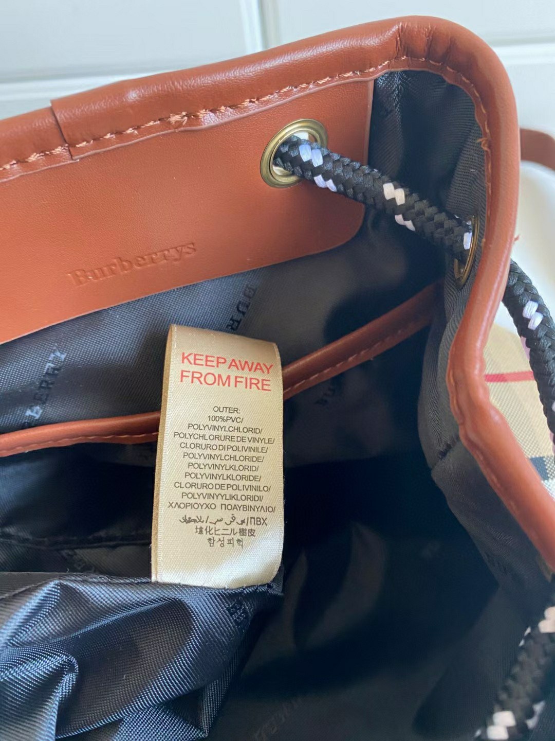 BURBERRY BAGPACK VIP GIFT WITH PURCHASE (GWP) พรีเมี่ยมกิ๊ฟ Limited Edition