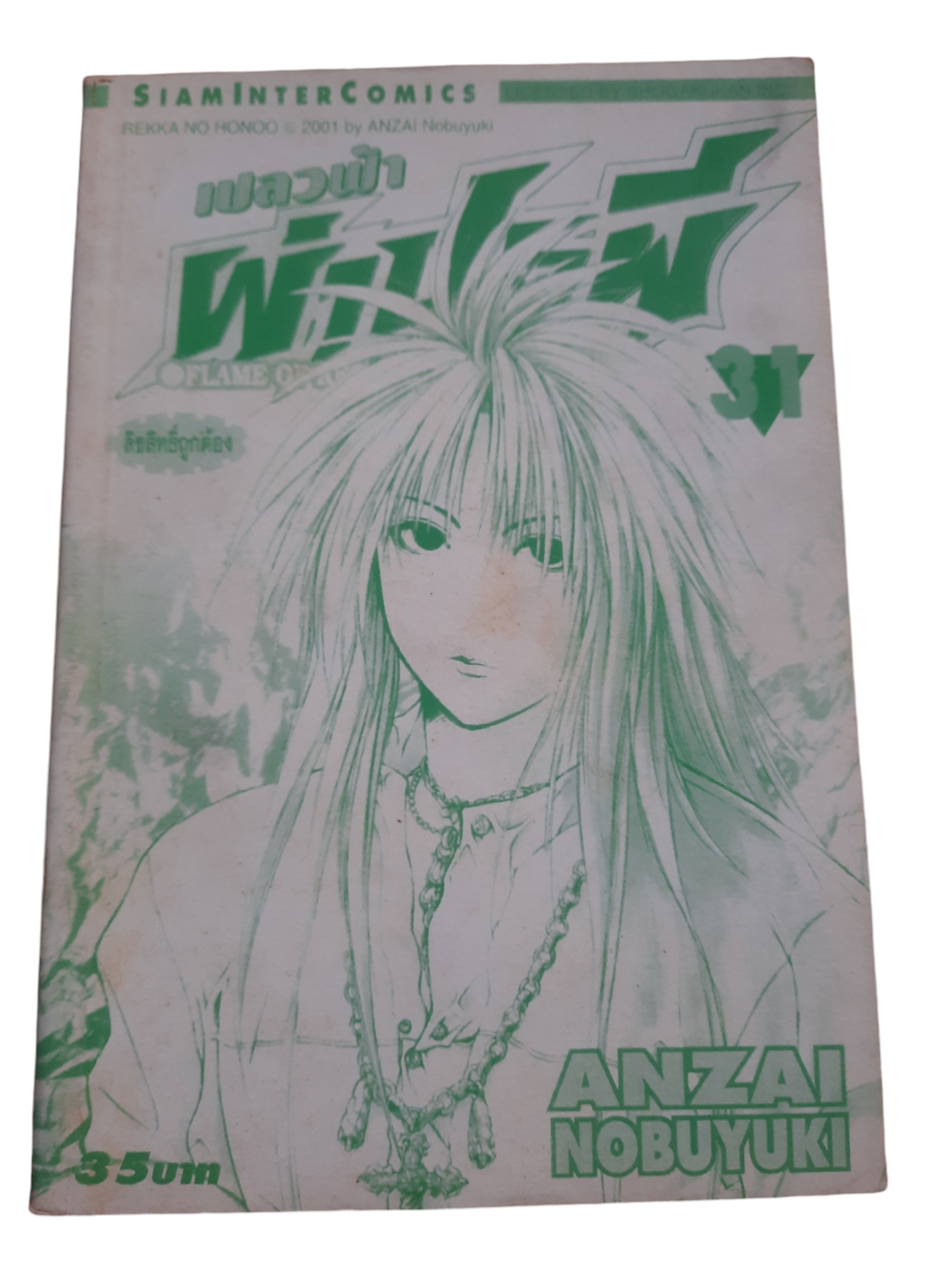 เปลวฟ้าผ่าปฐพี ชุด เล่ม 1-33 (ขาดเล่ม 2,13 ) 33 เล่มจบ