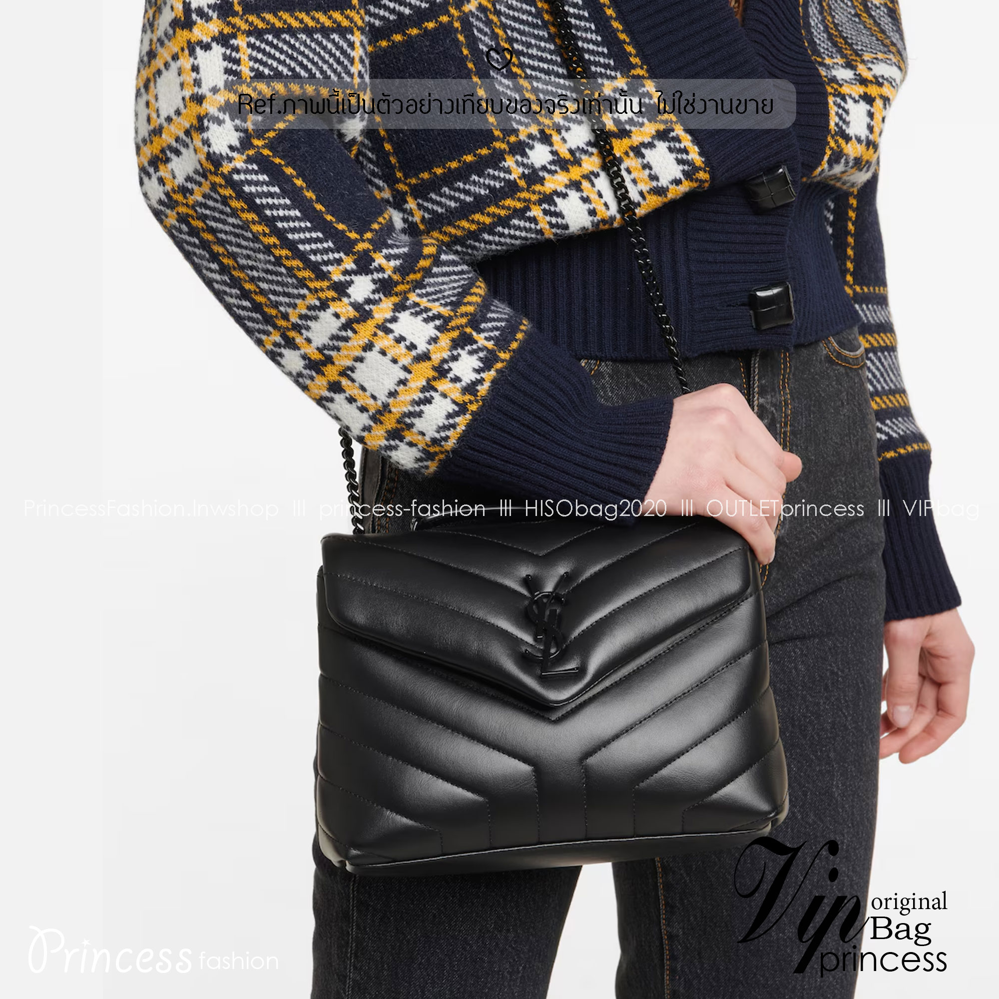 YSL LOULOU Mini Bag กระเป๋าสะพายทรงสวยสุดหรูทรงสวยคลาสสิก รุ่นขายดี ใช้ได้บ่อยไม่มีเบื่อ ดีไซน์เรียบหรู ออกแบบมาให้ใช้งานได้สะดวกด้วยกระดุมแม่เหล็ก