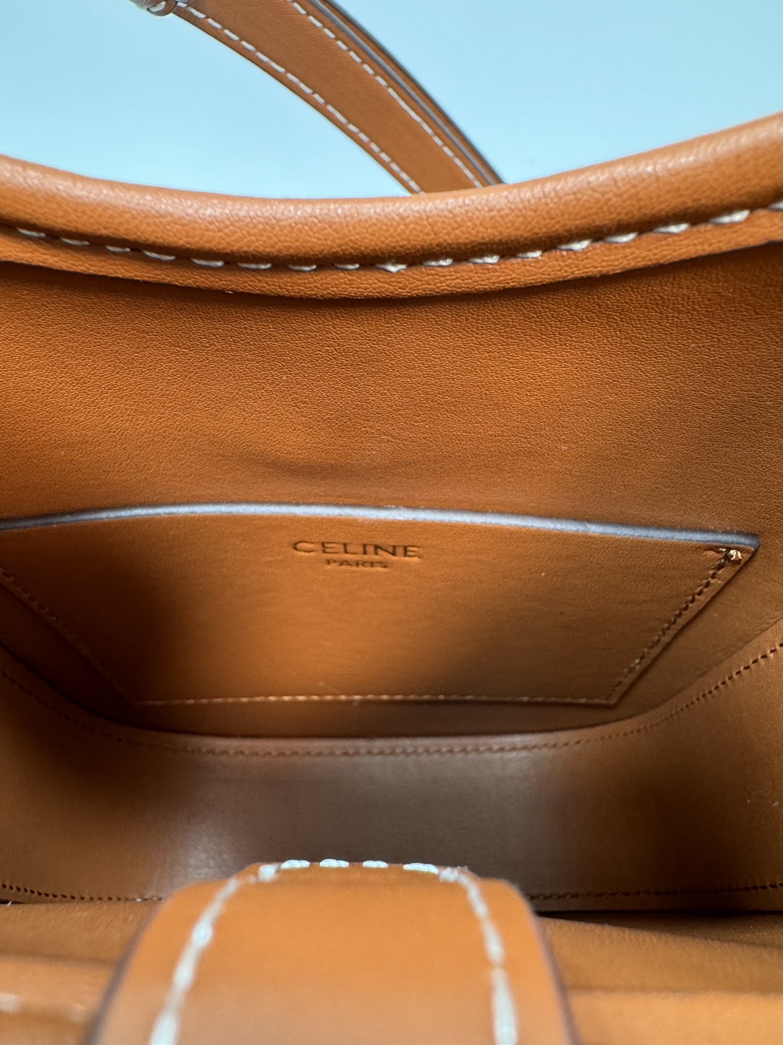 CELINE PHONE POUCH IN TRIOMPHE CANVAS กระเป๋าใส่โทรศัพท์ เกรดออริ สลับแท้ 1:1 ใช้ต่างประเทศได้