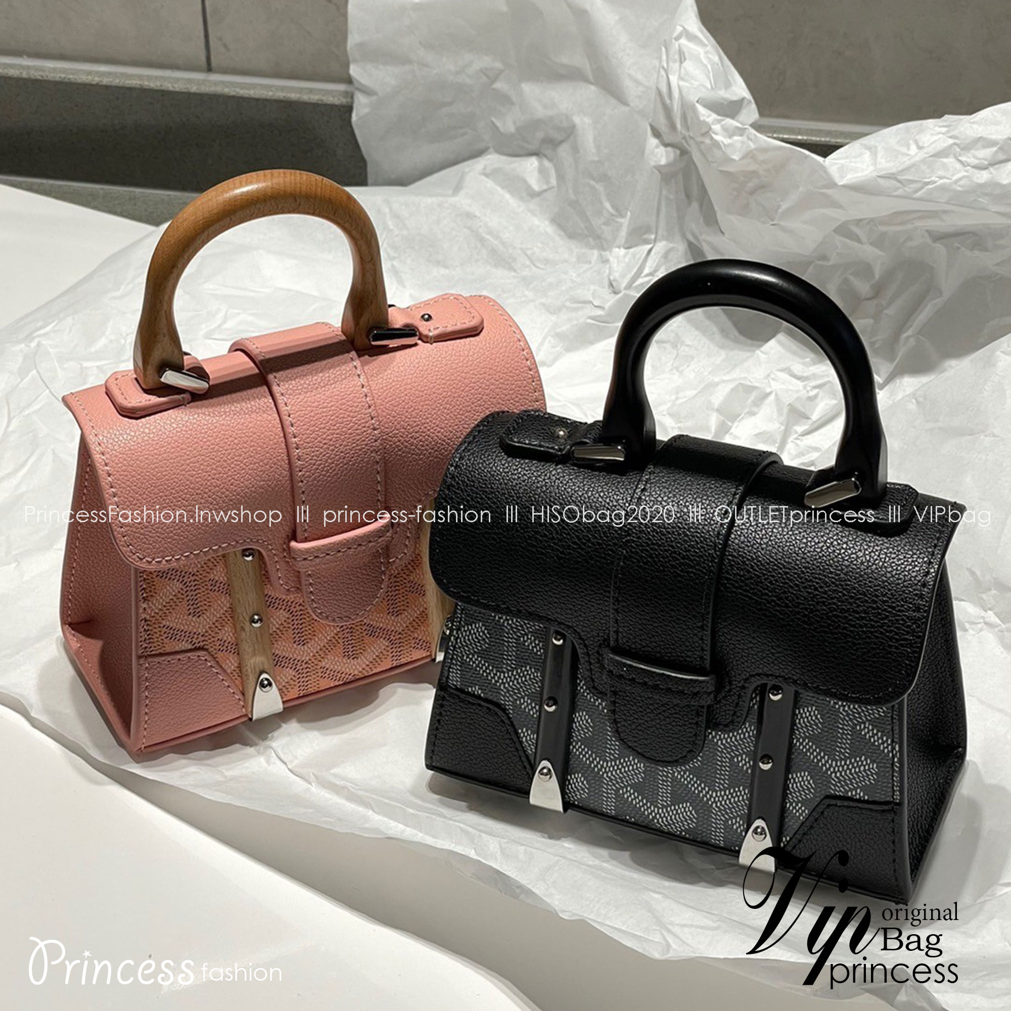 GOYARD SAIGON SIZE MINI 15cm เกรดท็อปออริเทียบแท้ ใช้สลับแท้ได้ ใช้งานต่างประเทศได้ Box set