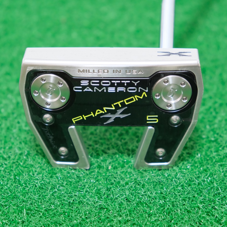 NEW SCOTTY CAMERON PHANTOM X5 34" PUTTER + HEADCOVER