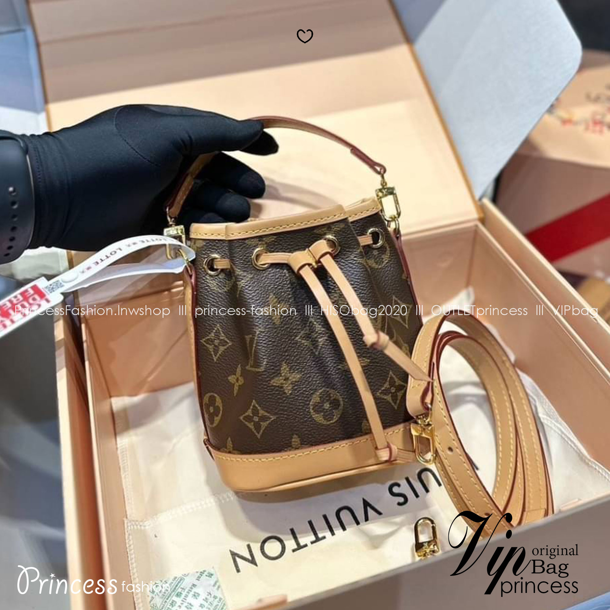 LV Nano Noe Monogram Canvas / LV Mini Bucket Bag กระเป๋าสะพายทรงบัคเก็ตไซส์มินิน่ารัก อีกหนึ่งรุ่นท็อปฮิต ที่ไม่มีไม่ได้จริงๆ