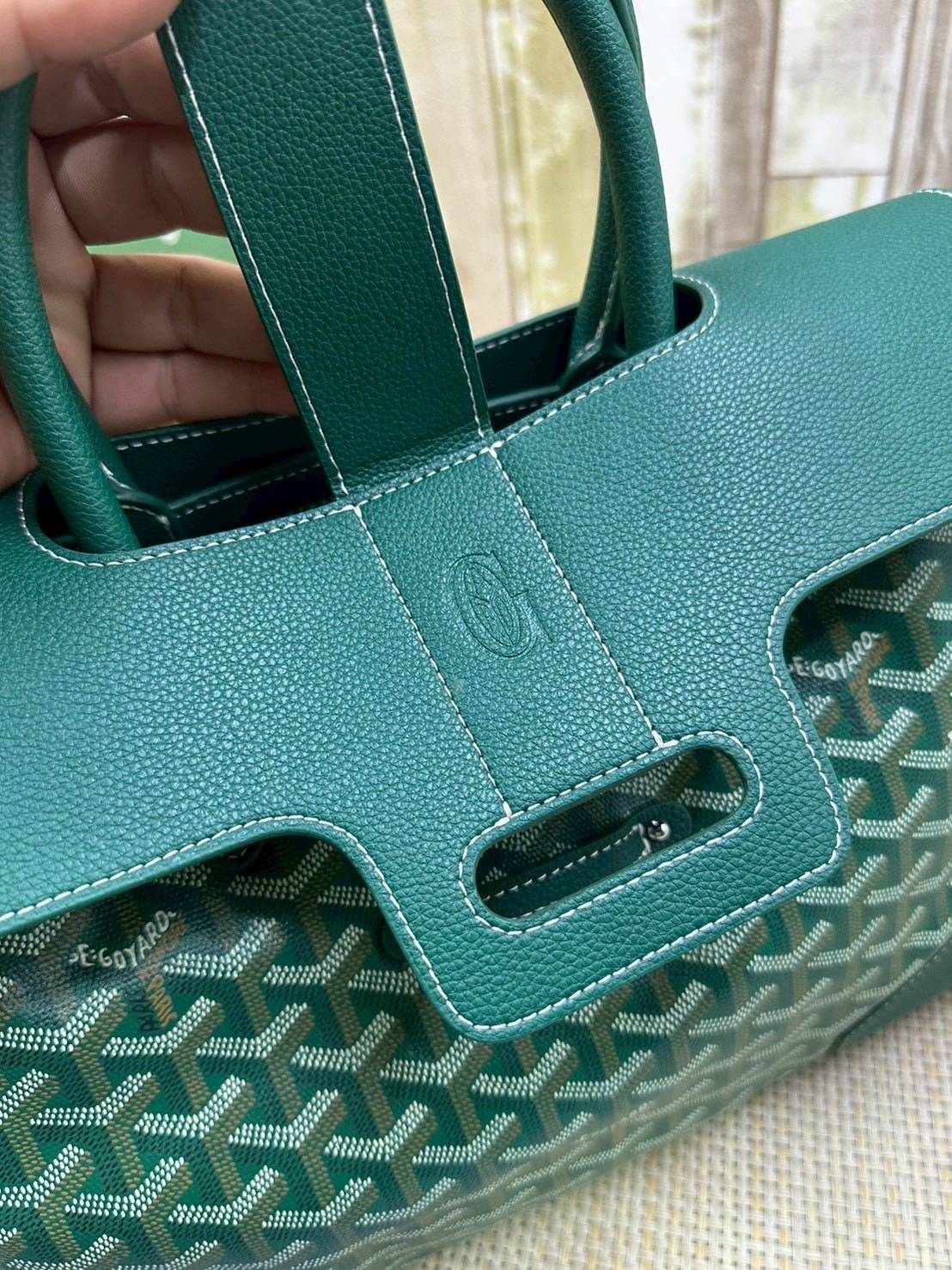 5 สี ORI หนังแท้ | Goyard Saigon Tote Bag กระเป๋าสะพายทรงโท้ท พร้อมหูจับใช้งานง่าย ภายในโล่งกว้าง หรูหราลงตัว