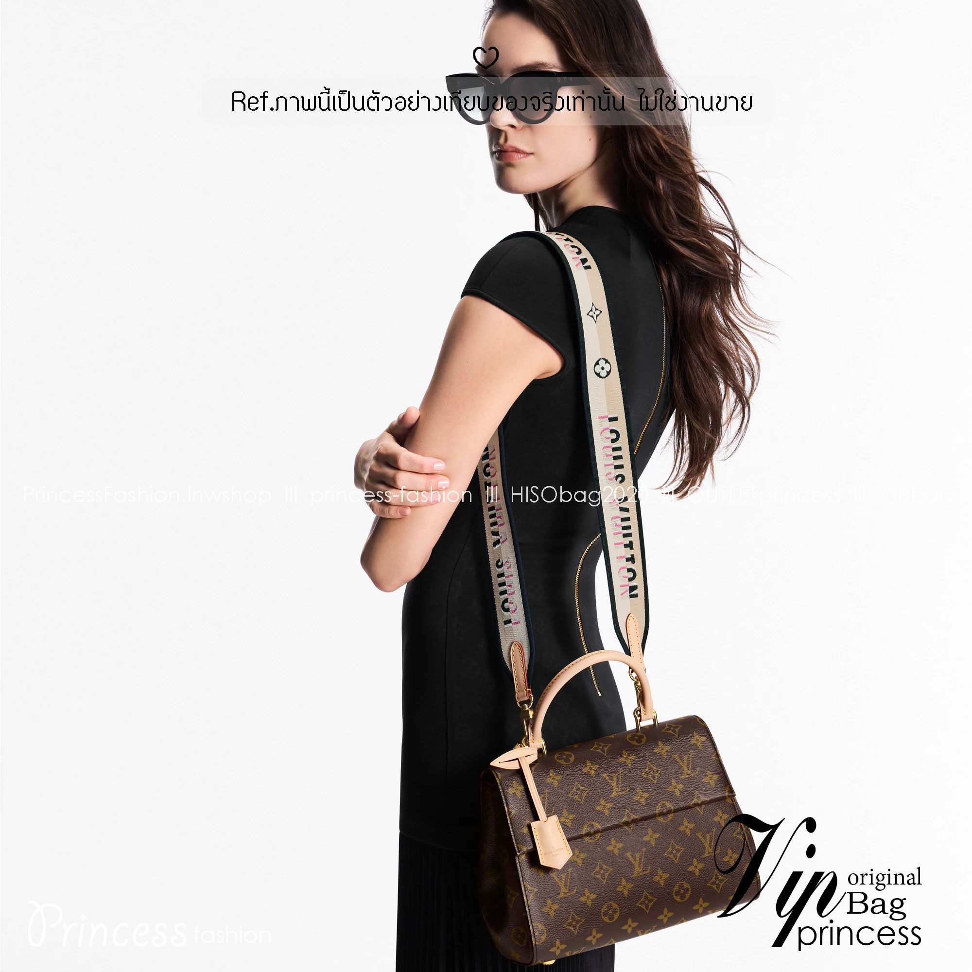 LV Cluny Bag Monogram Canvas กระเป๋าสะพายลายโมโนแกรม มาพร้อมดีไซน์ใหม่พิมพ์ลายสดใสมีชีวิตชีวา แรร์ไอเท็มที่สาวๆต้องมี! เป็นอีกรุ่นที่ขายดีมากเพราะใช้งานง่าย