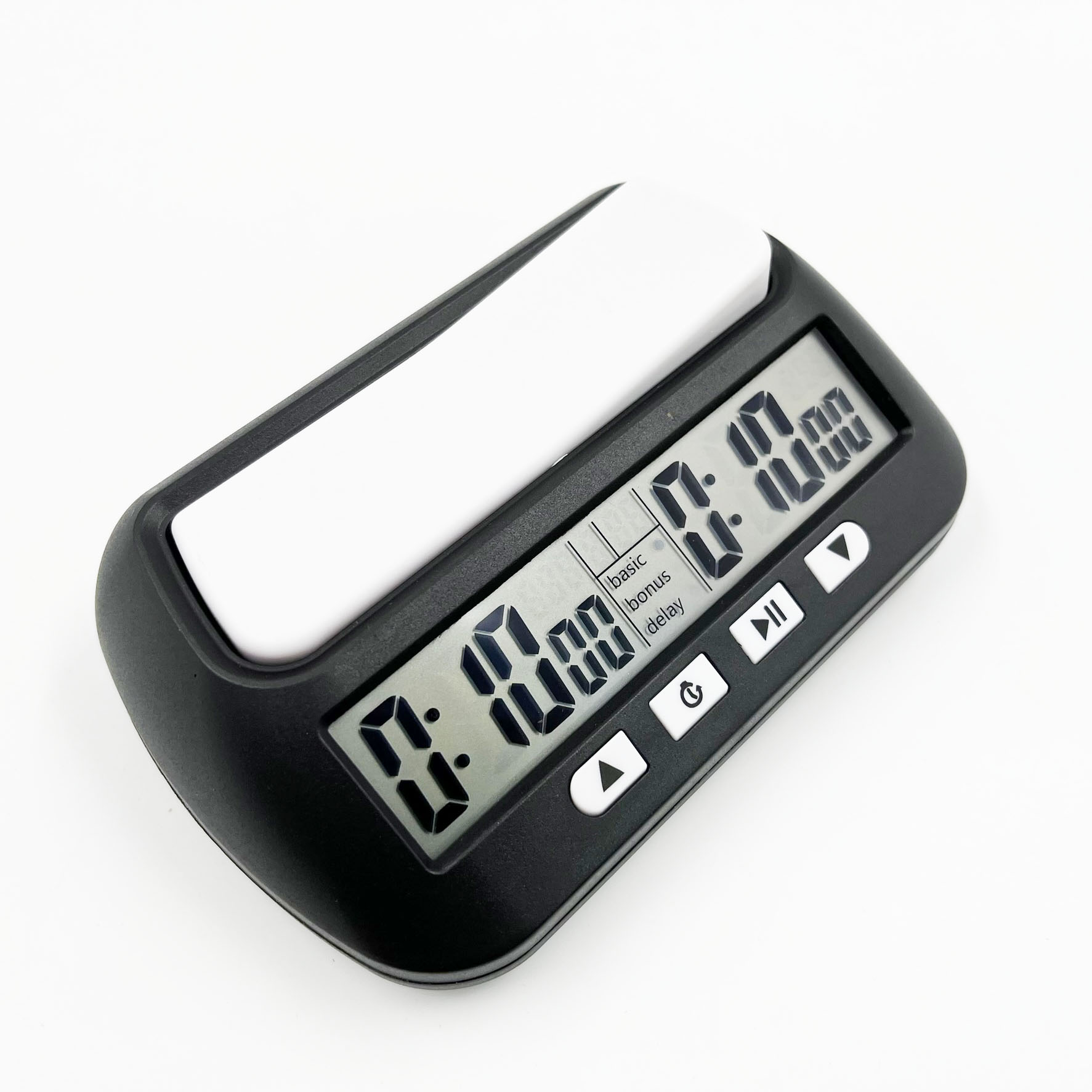 นาฬิกาจับเวลาหมากกระดานแบบดิจิตอลที่กดแบบกระดกขนาดพกพา YS-902