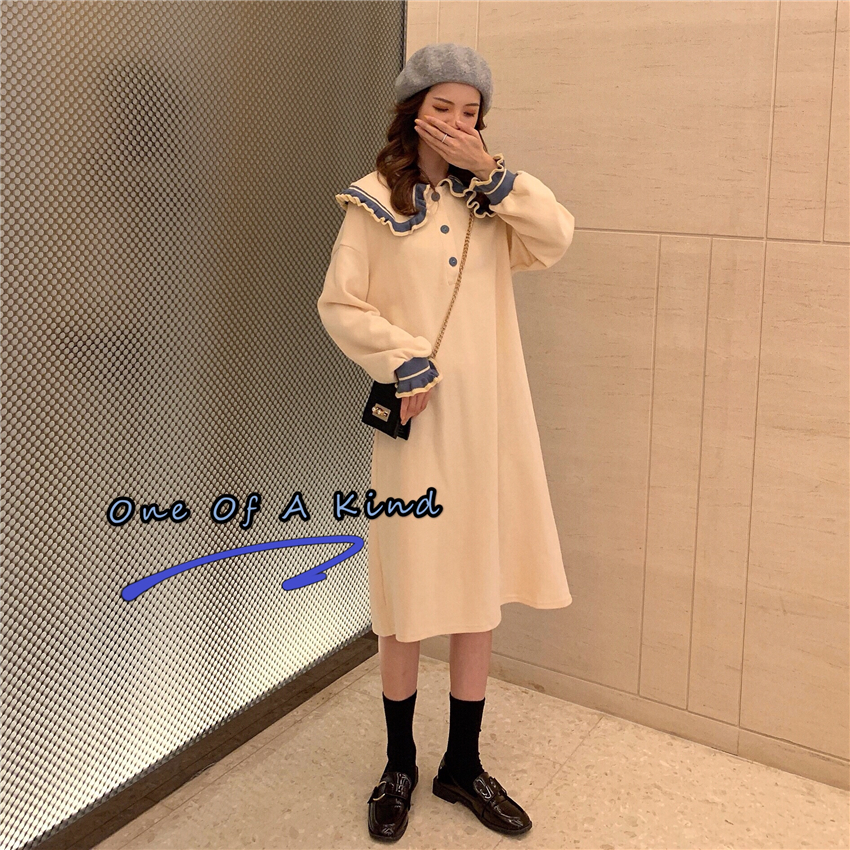 พร้อมส่ง 2 สี 🐰 Jade dress เดรสแขนยาว (IN31714)