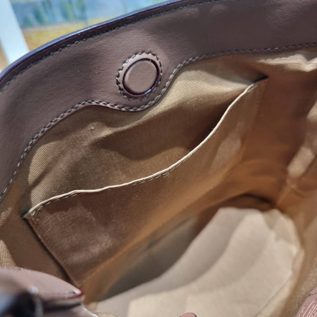 COACH CR155 SOPHIE BUCKET BAG IN SIGNATURE CANVAS WITH FLORAL PRINT กระเป๋าทรงบัคเก็ต ที่มีดีไซน์ลวดลายดอกไม้น่ารักน่าใช้ เกรดท็อปออริ 1:1 สลับแท้