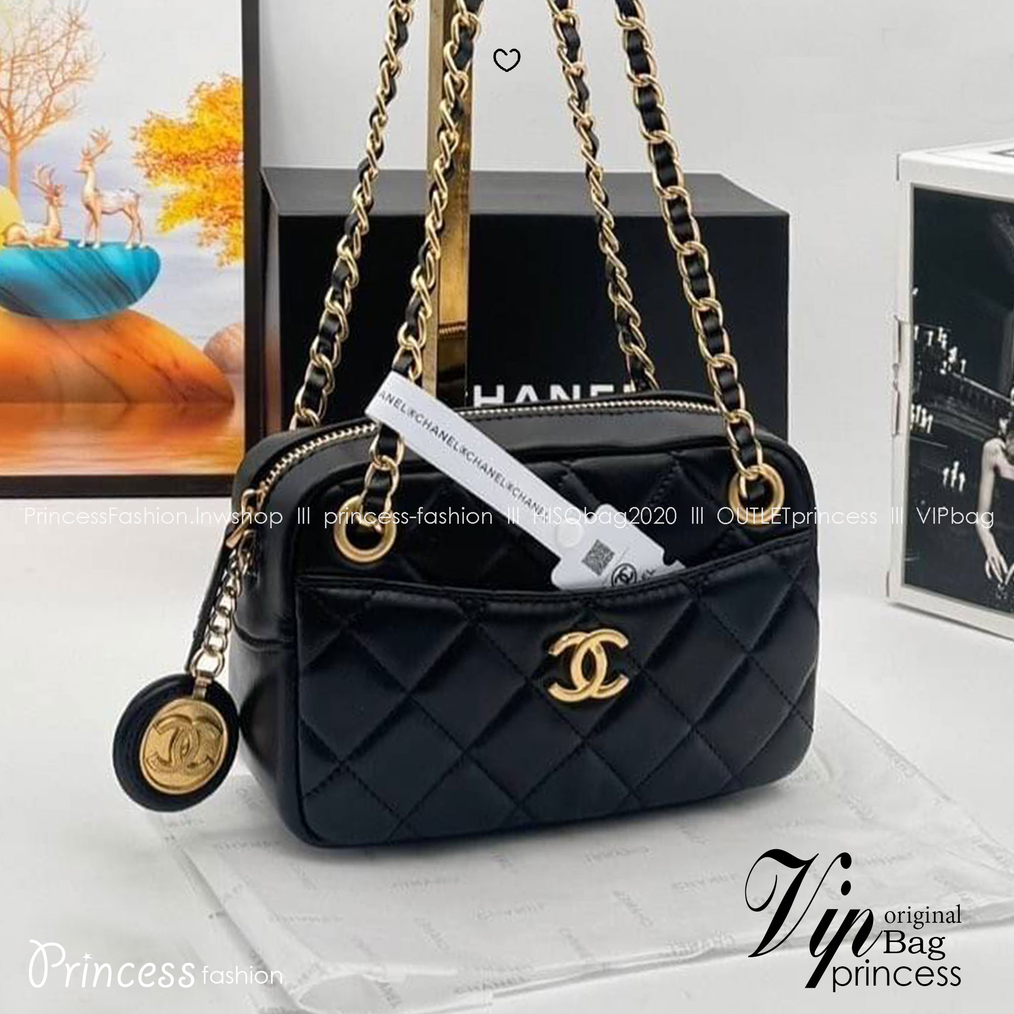 CHANEL 24K Mini Camera Case Bag Fall-Winter 2024/25 กระเป๋าสะพายไซส์มินิ น่ารักน่าใช้ สวยเกินต้านที่สุดกับไอเท็มยอดฮิตที่โดดเด่นเป็นเอกลักษณ์ ที่สาวๆหรือใครๆก็ต้องมีแล้วค่า!!