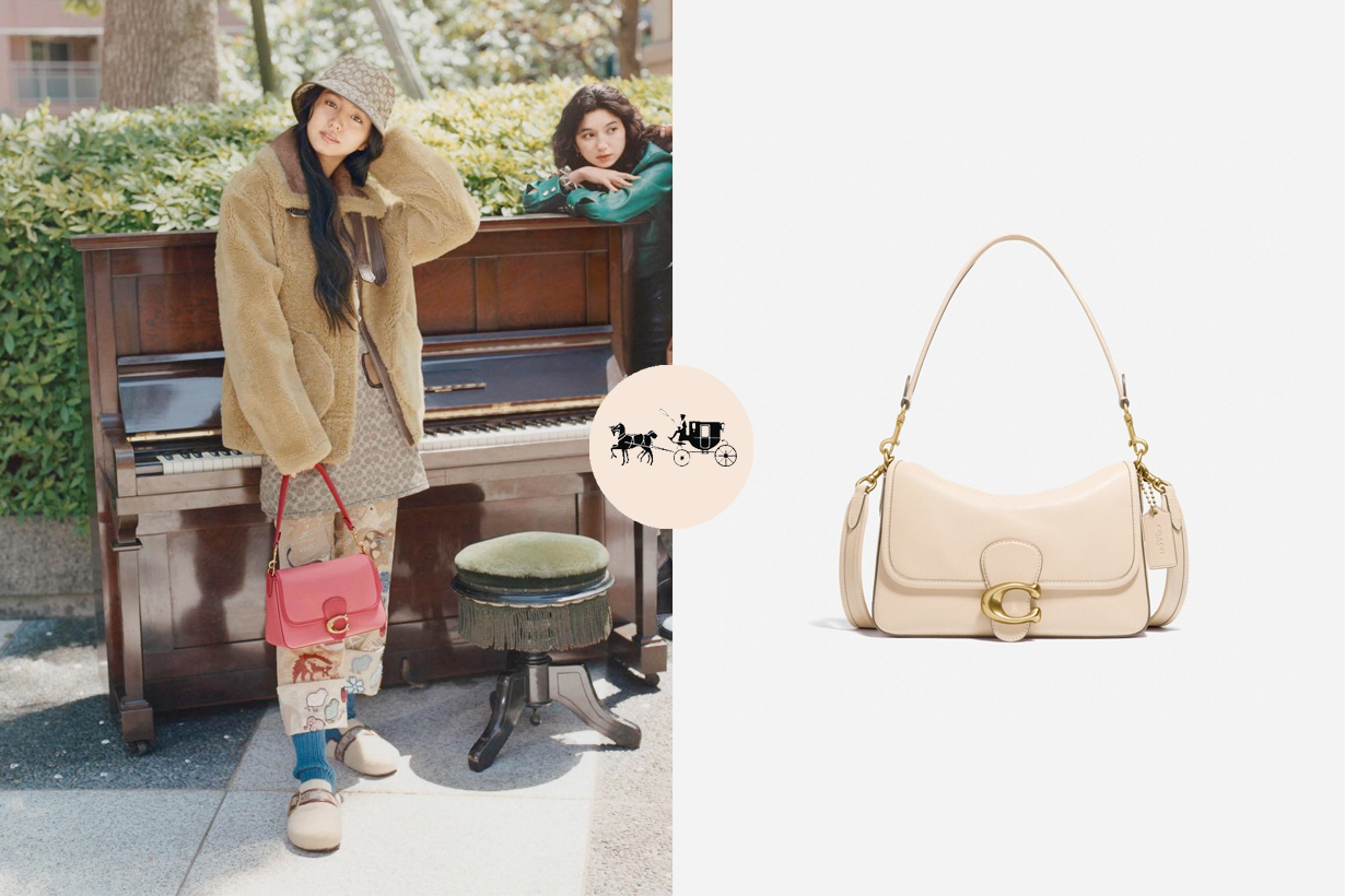 Coach Soft Tabby Shoulder Bag 5 สี กระเป๋าสะพายข้างหนังสวย พร้อมส่งที่ไทยราคาสุดคุ้มห้ามพลาดค่ะ!