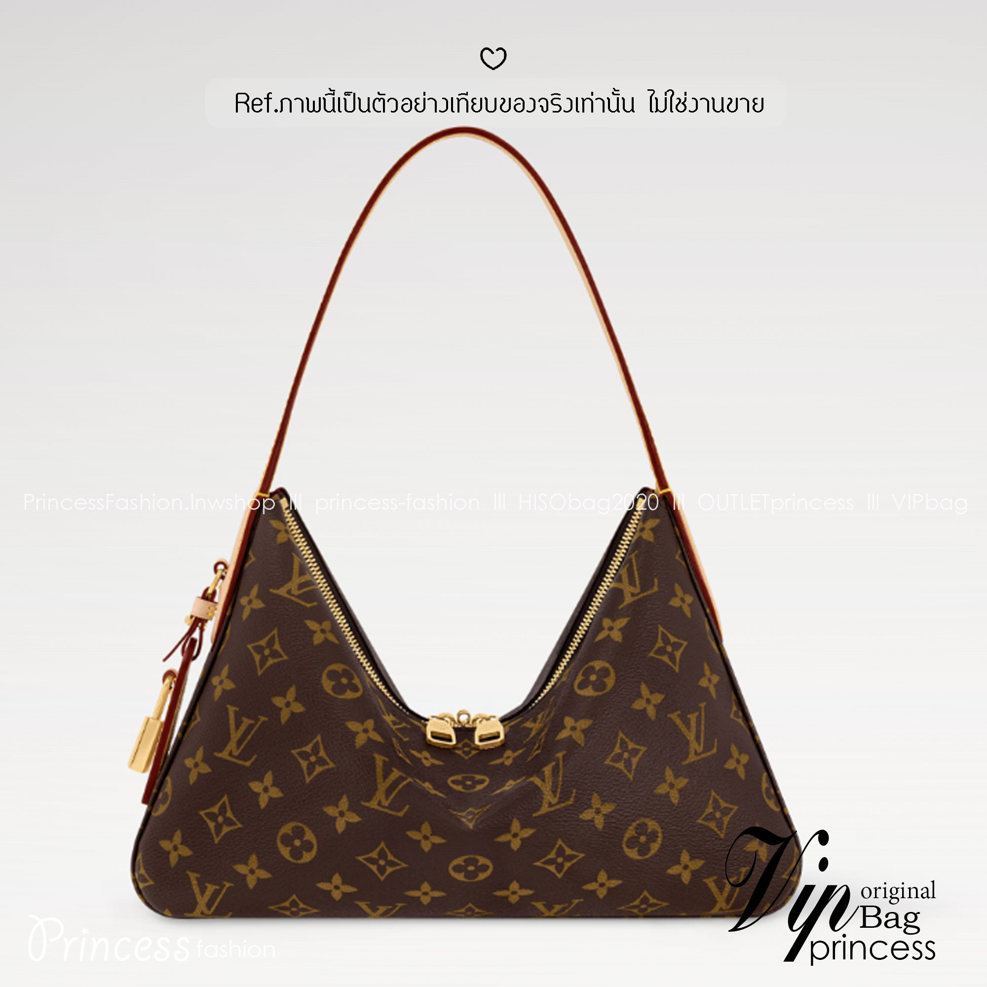 LV Slouchy PM Hobo bag 33 cm กระเป๋าถือ/สะพายไหล่ทรงโฮโบรุ่นใหม่ โดดเด่นด้วยรูปทรงอันเป็นเอกลักษณ์ เหมาะสำหรับพกพาเดินทางและใช้งานทุกวัน