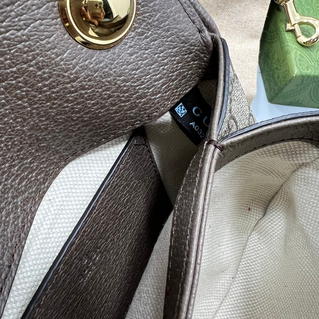 GUCCI Blondie mini shoulder bag เกรดเทพออริจินล หนังแท้และแคนวาสอย่างดี ภาพถ่ายจากงานขายจริง ใช้งานต่างประเทศได้ ผ่านทุก ตม