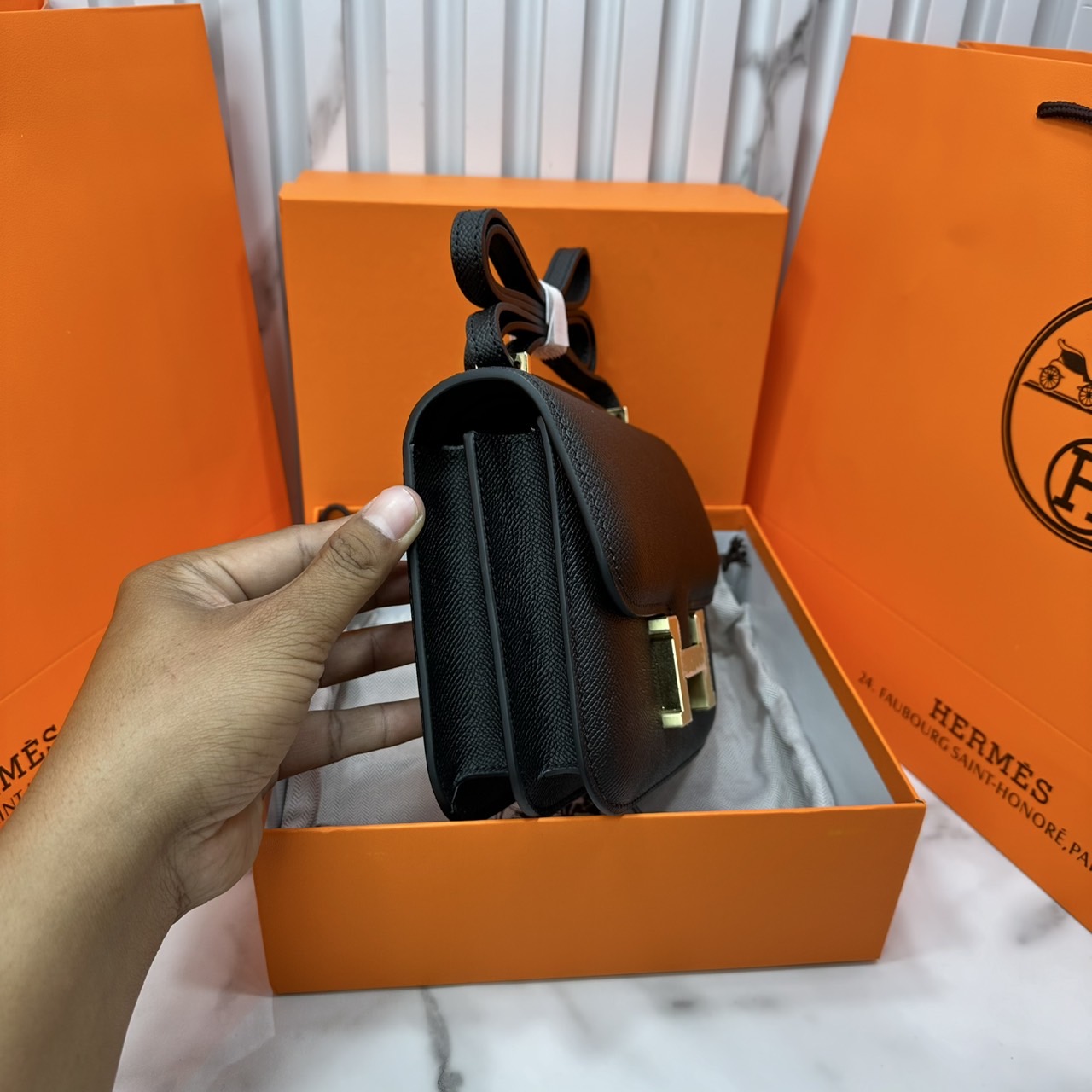 ORI หนังแท้ | Hermes Constance Bag กระเป๋าสะพายที่สุดแห่งหรูหราลัคชู นิยามของความสง่างามเหนือกาลเวลา แบรนด์เนมในฝัน งดงามดั่งเจ้าหญิง