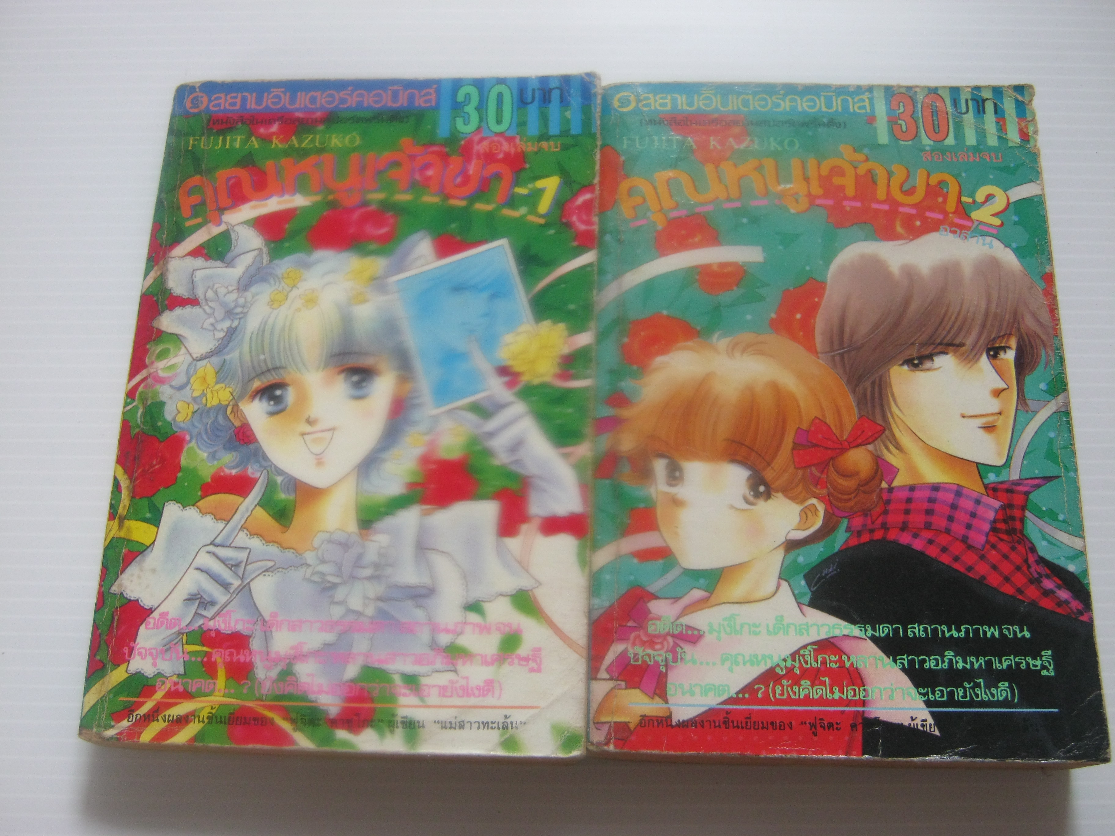 คุณหนูเจ้าขา ชุด 2 เล่มจบ Fujita Kazuko เขียน***สินค้าหมด***