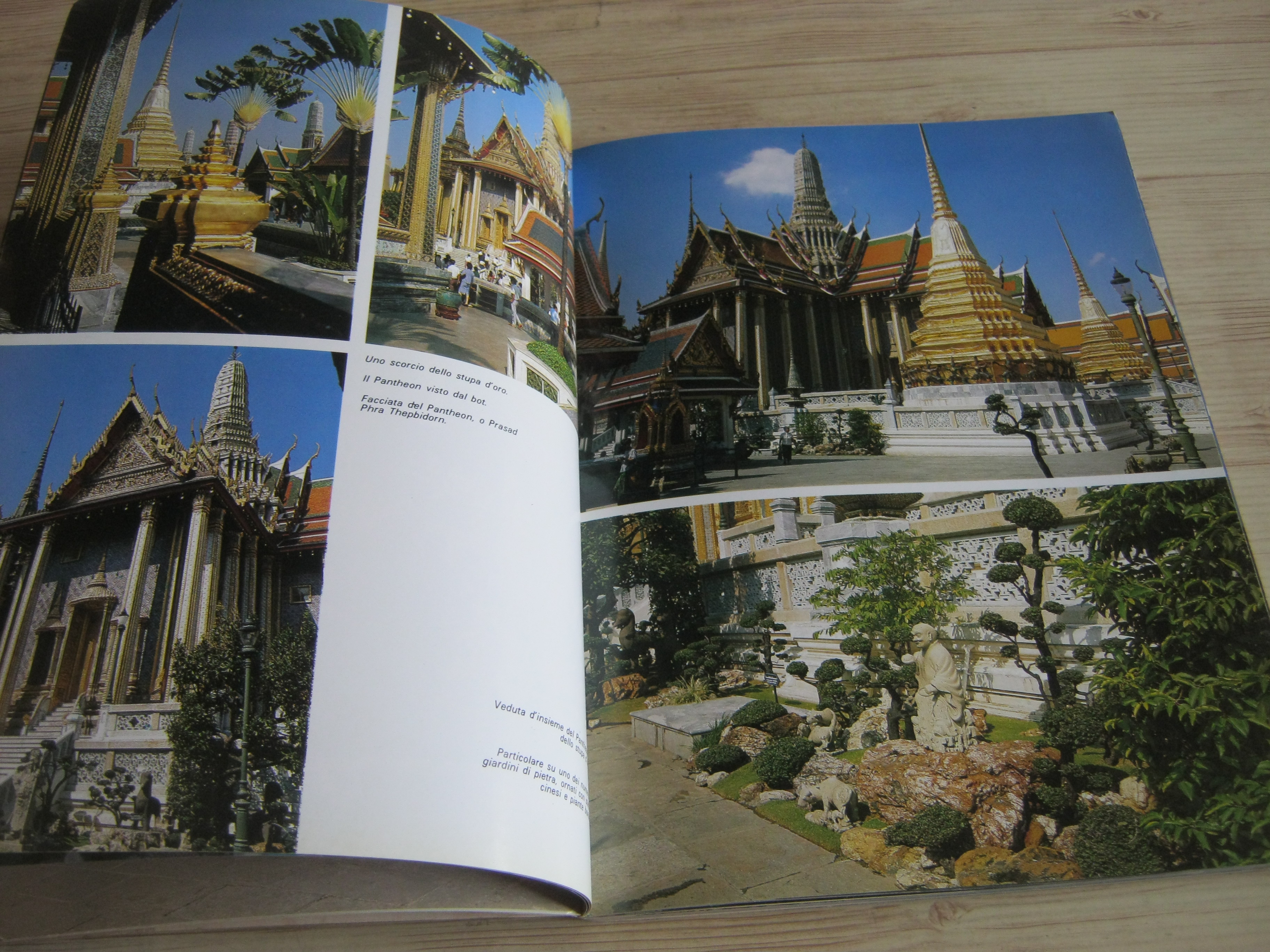 BANGKOK AYUTTHAYA PATTAYA EDIZIONE ITALIANA By Giovanna Magi (ภาพสี่สีทั้งเล่ม)