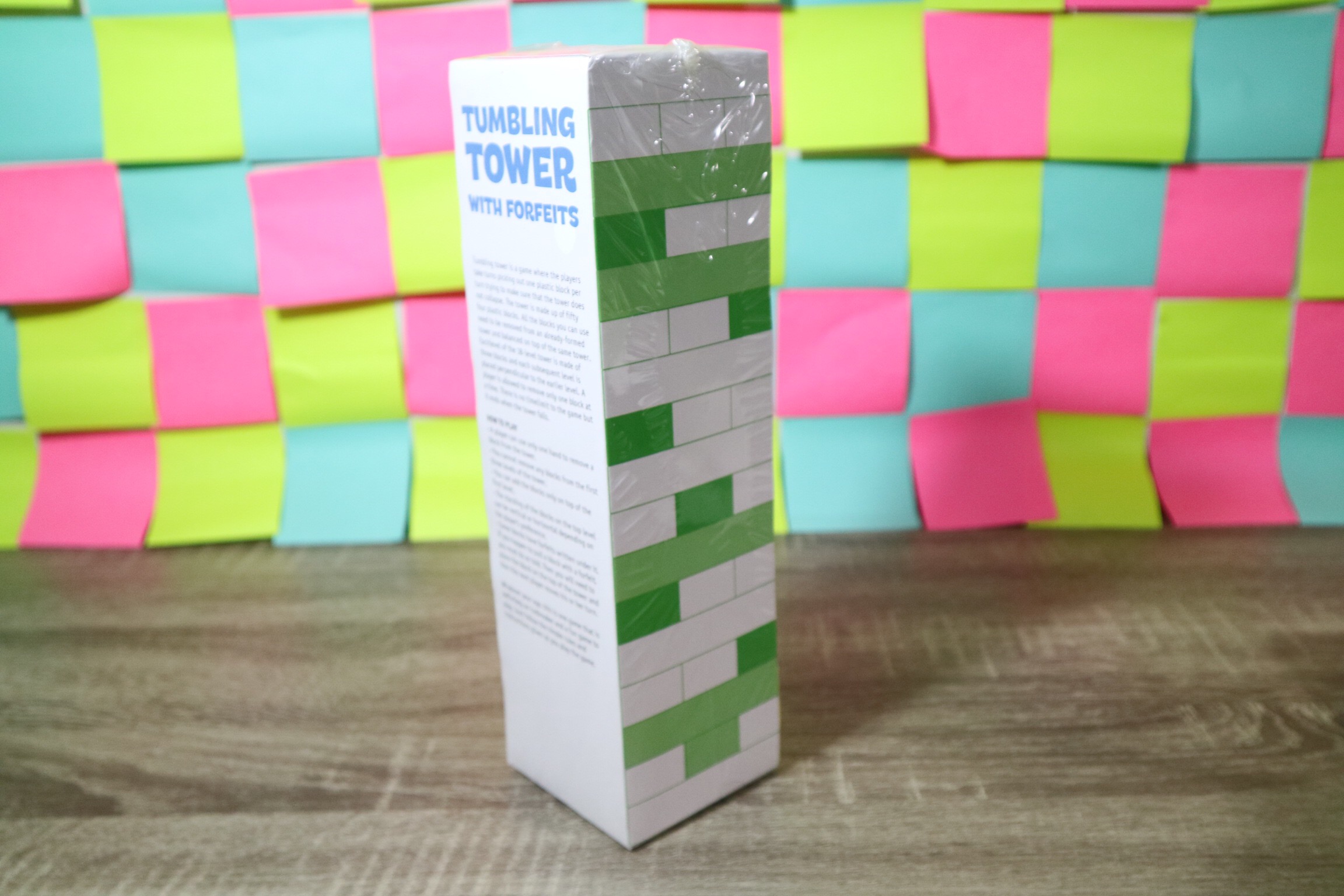 เจงก้าพลาสติก 54 ชิ้น 18 ชั้น