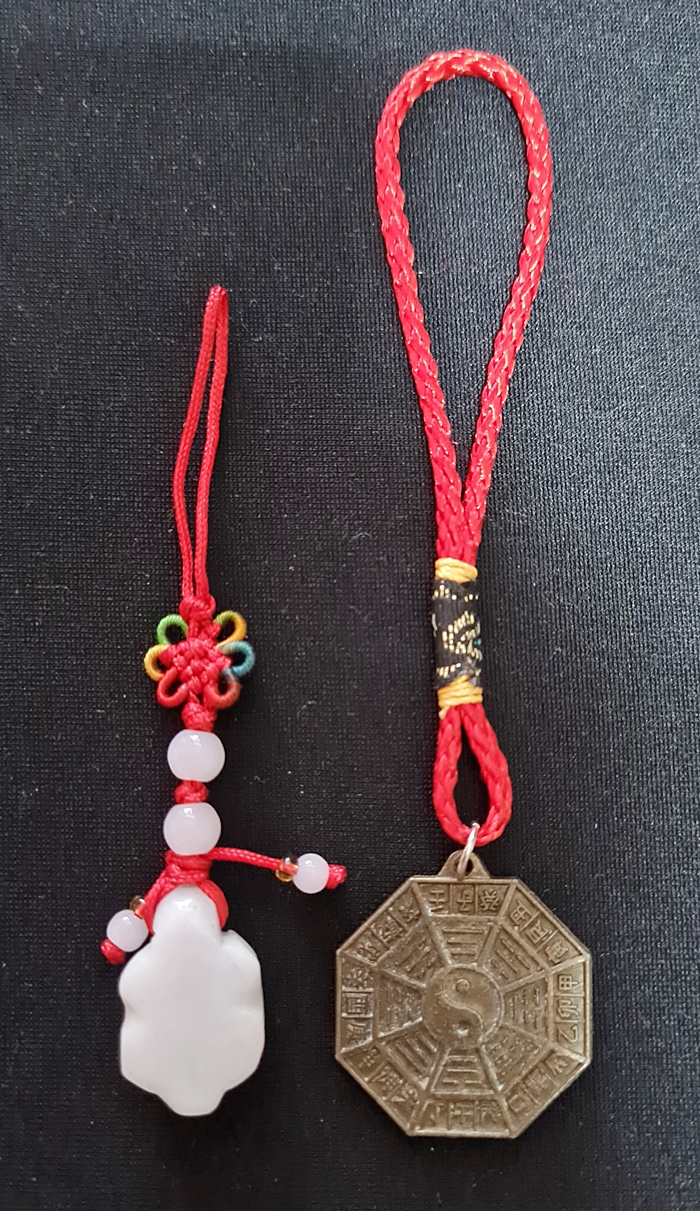 ชุดจี้เต่าหินหยกและจี้เหรียญเทพไท้ส่วยเอี้ย แก้ชงปีฉลู ชง75% ปี2564ค่ะ