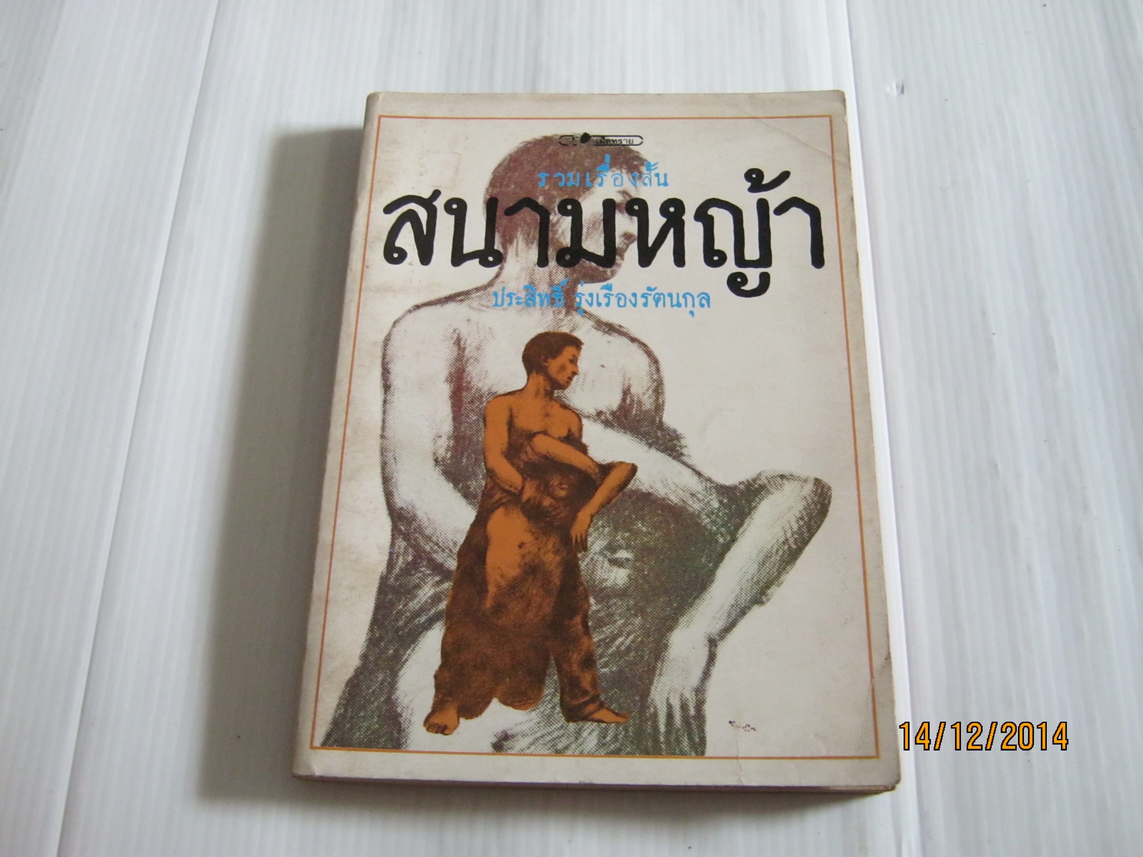 รวมเรื่องสั้น สนามหญ้า ประสิทธิ์ รุ่งเรืองรัตนกุล เขียน***สินค้าหมด***