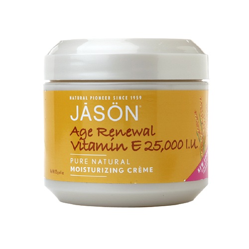 (Pre-order) Jason Natural Cosmetics Therapeutic Moisturizing Creme, Vitamin E Creme 25,000 I.U. 4 oz (120 g)