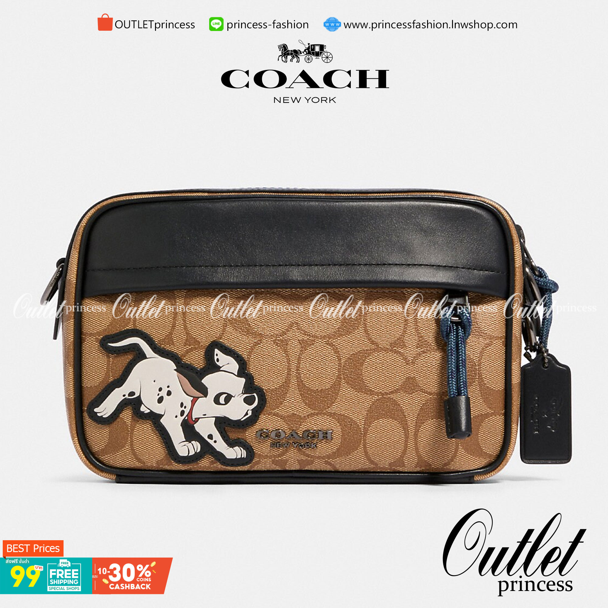 COACH F91498 DISNEY X COACH GRAHAM CROSSBODY