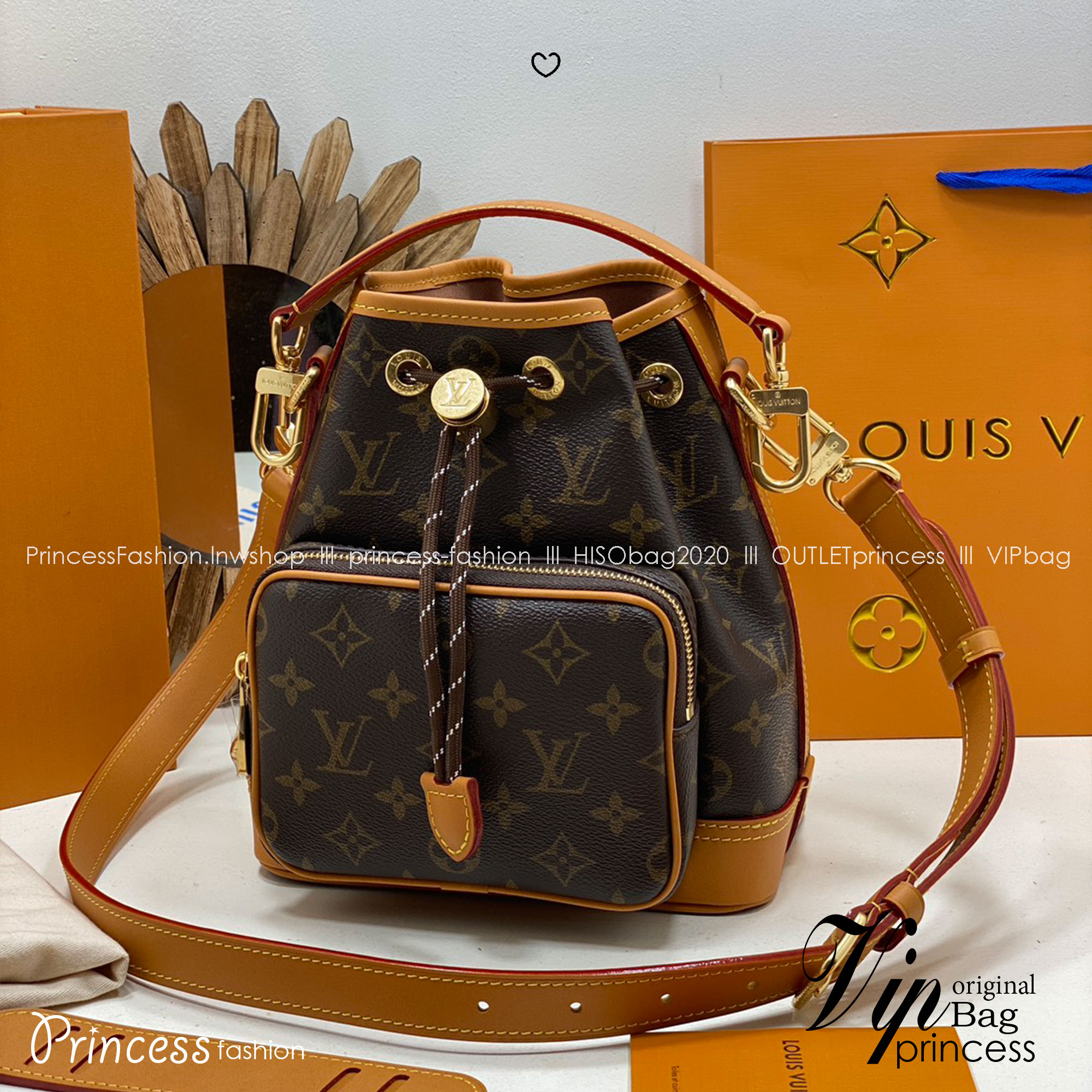 TOP ORI หนังแท้ | เกรดดีสุด LV Noé Cargo bag กระเป๋าทรงบัคเก็ต มาพร้อมรายละเอียดพิถีพิถันสะท้อนประวัติศาสตร์อันยาวนานของเมซง