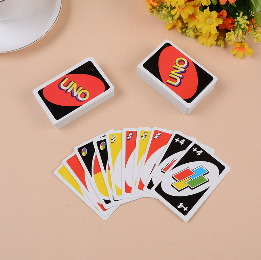 UNO อูโน่เกมต่อสีและอักษร(ไซส์ปกติ)