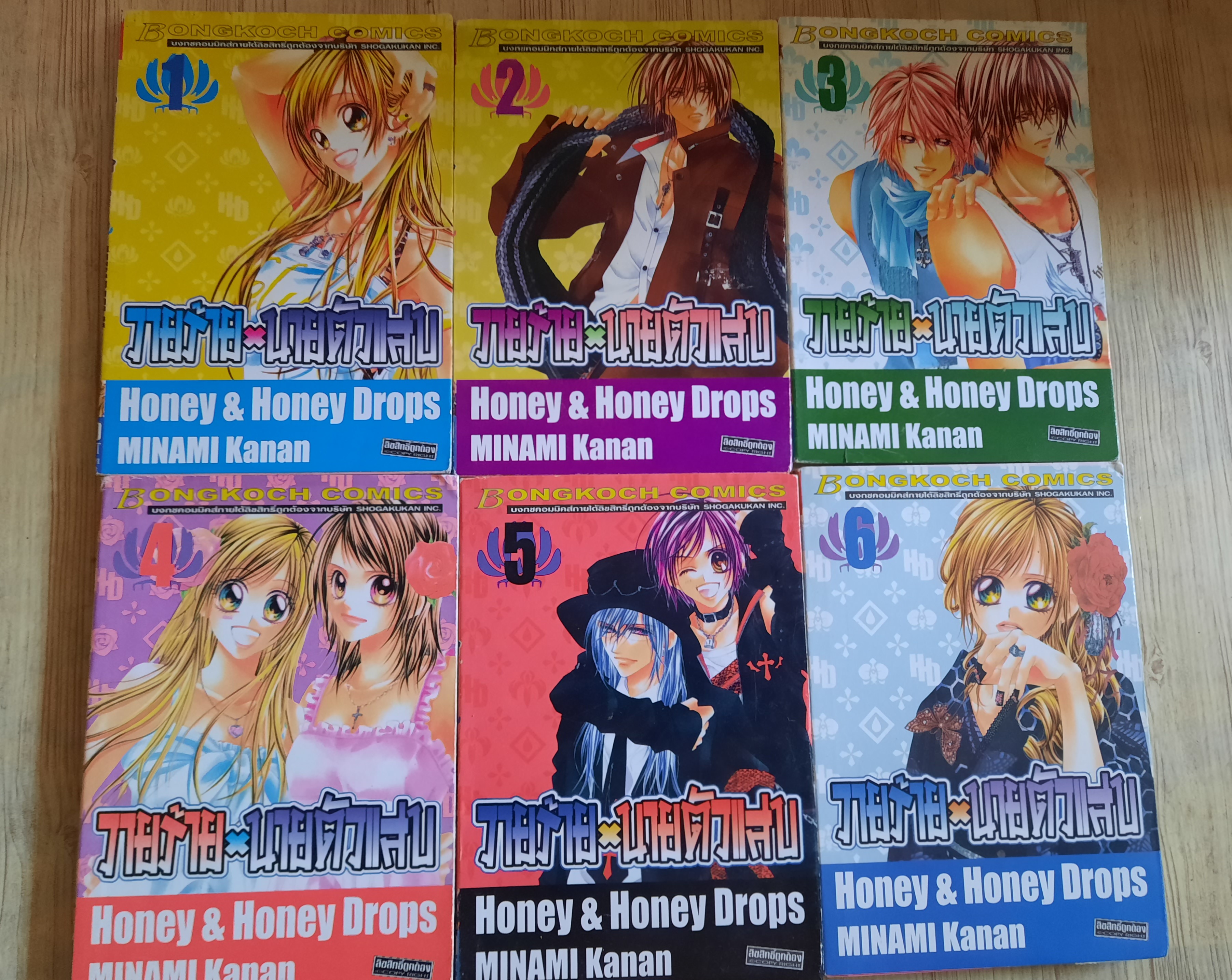 วายร้ายนายตัวแสบ ฃุด เล่ม 1-6 Miinami Kanan เขียน